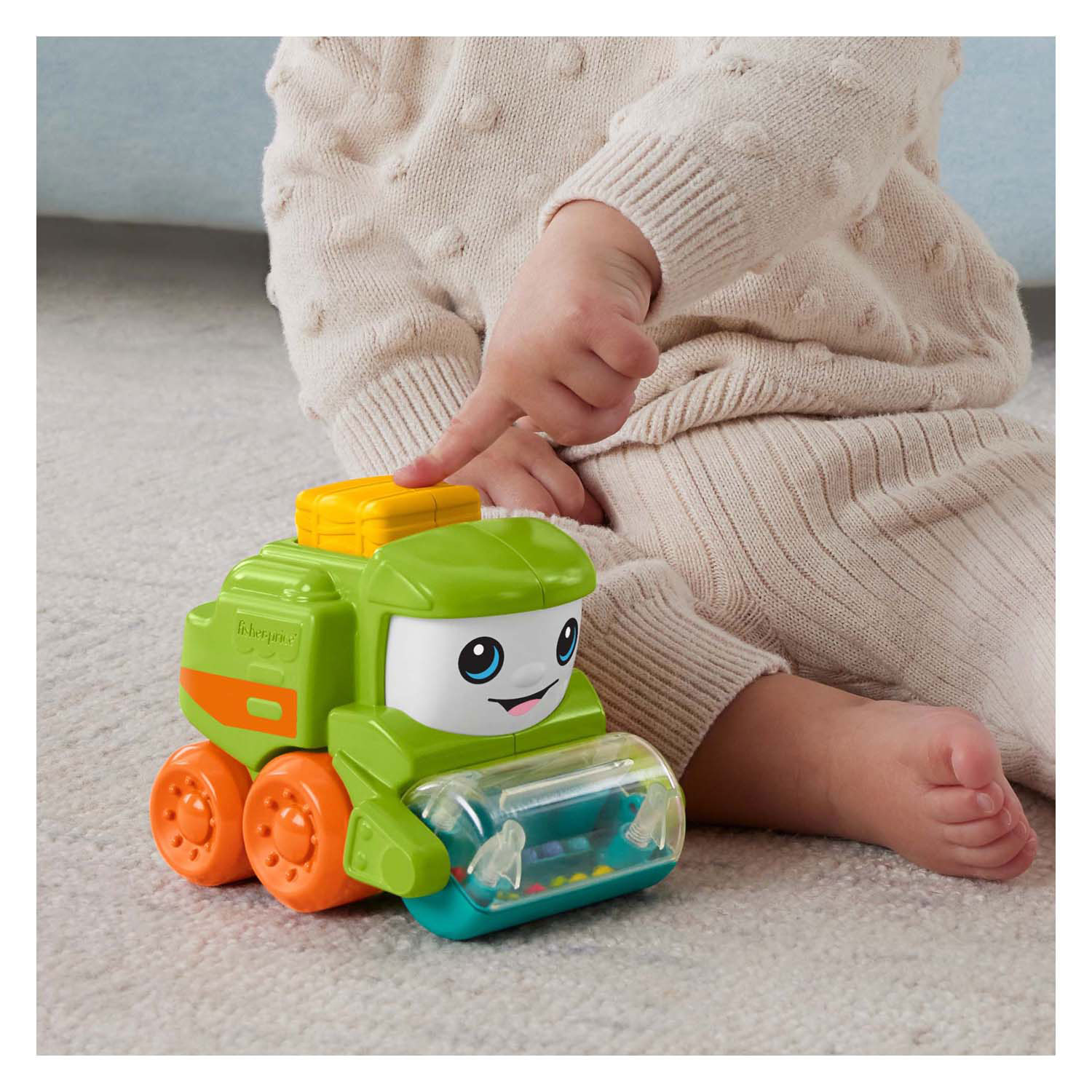 Fisher Price Duw Voertuig Groen