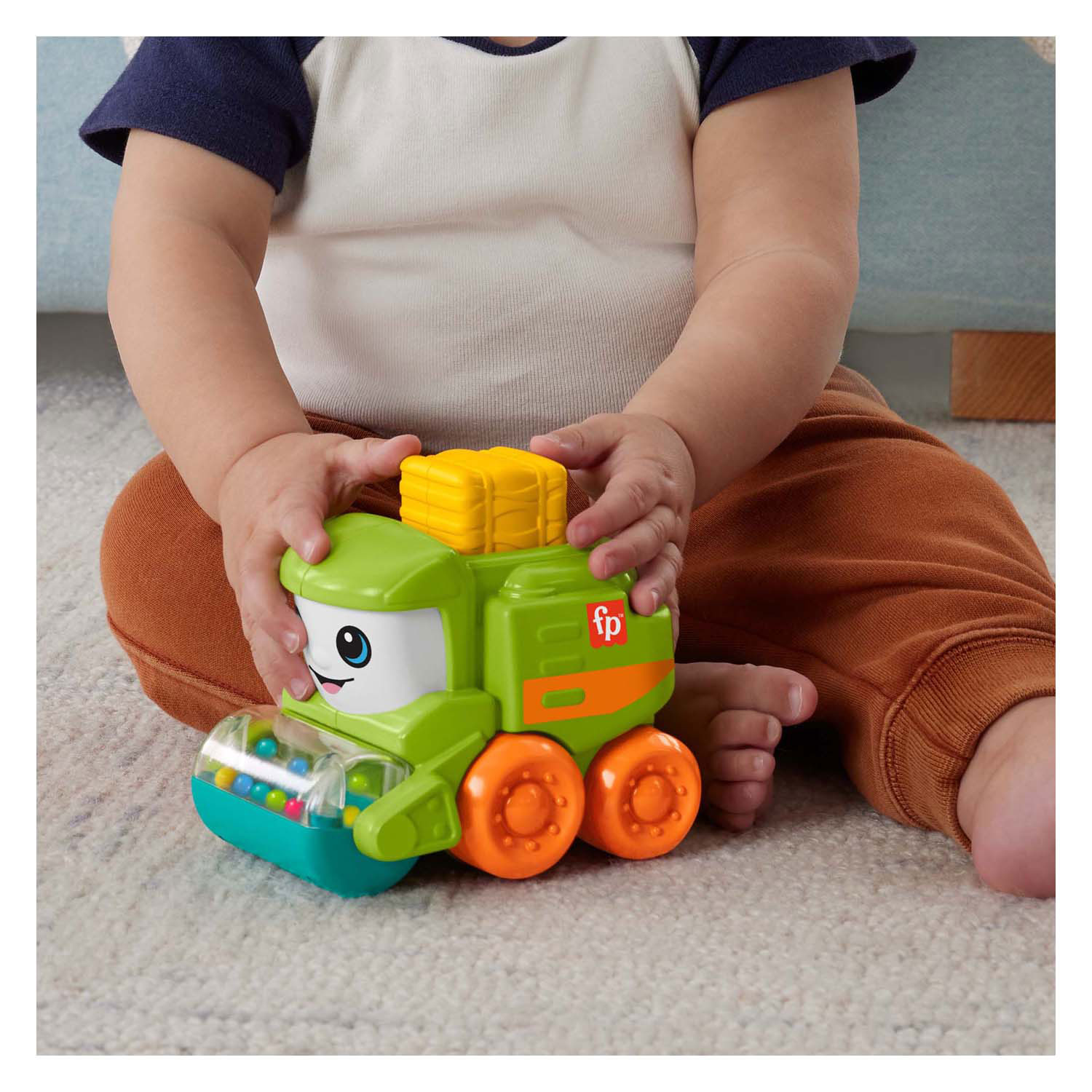 Fisher Price Duw Voertuig Groen