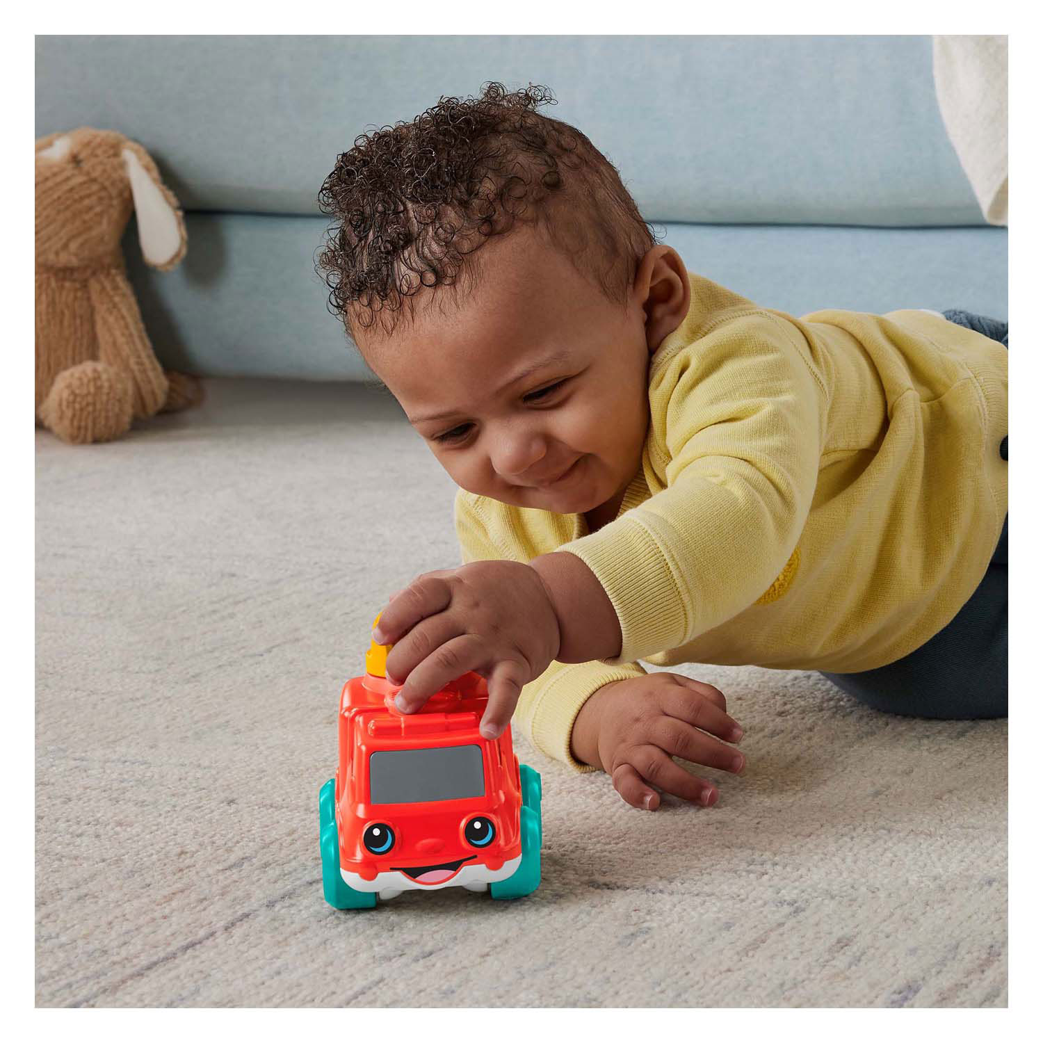 Fisher Price Duw Voertuig Rood