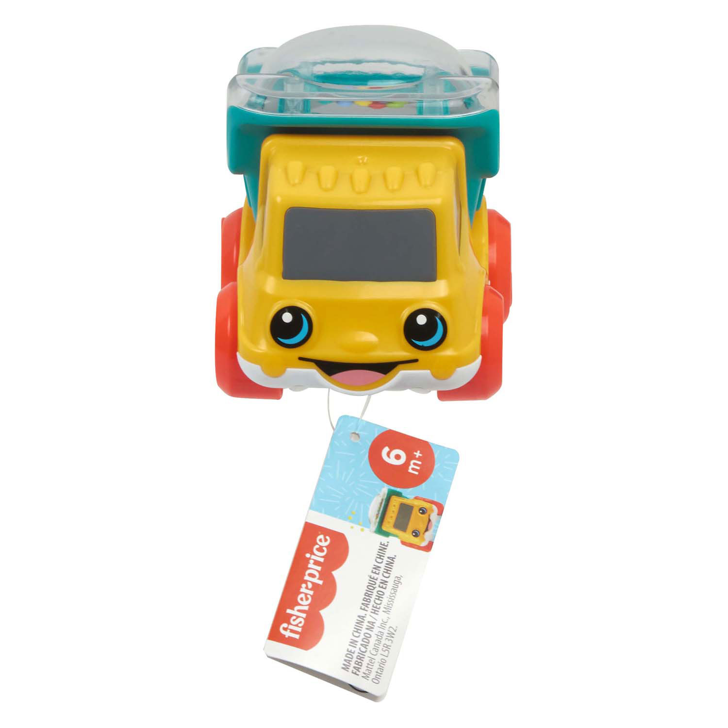 Fisher-Price Duw Voertuig Geel