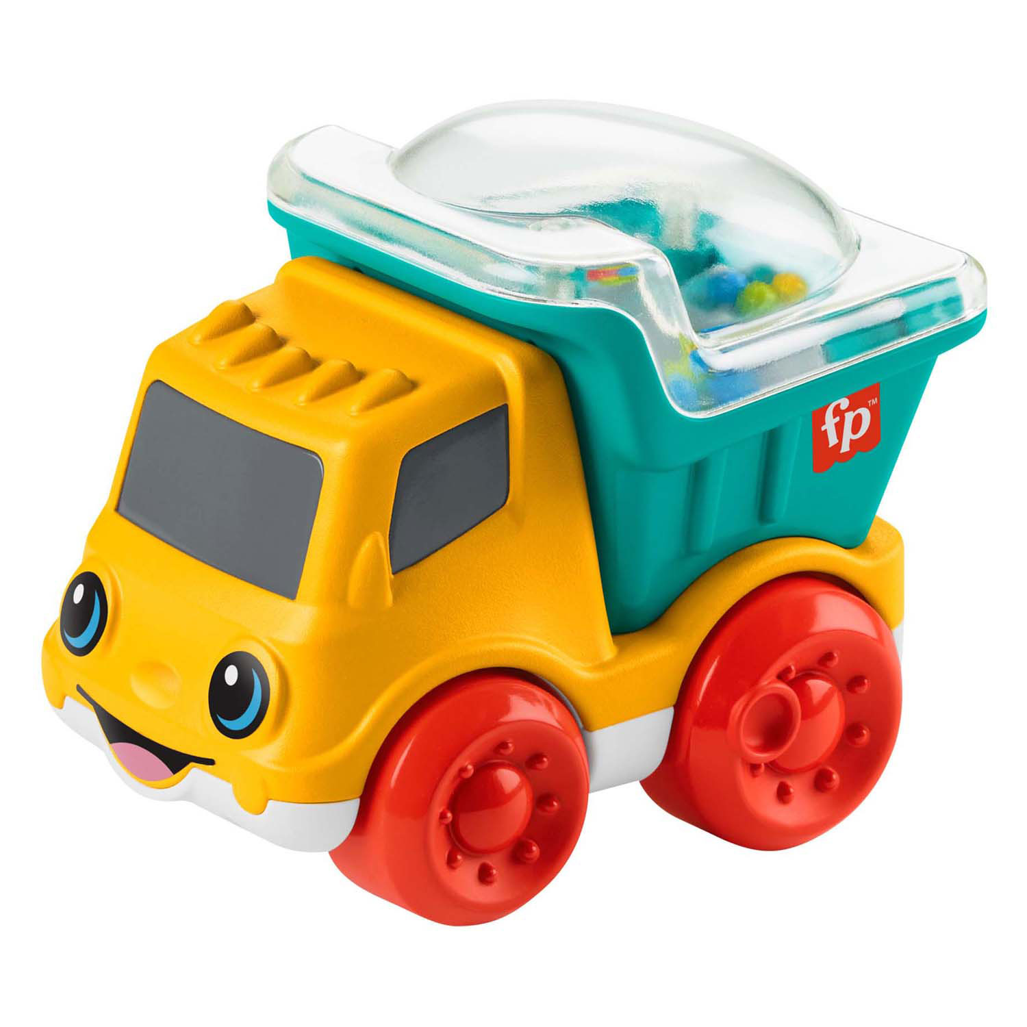 Fisher-Price Duw Voertuig Geel