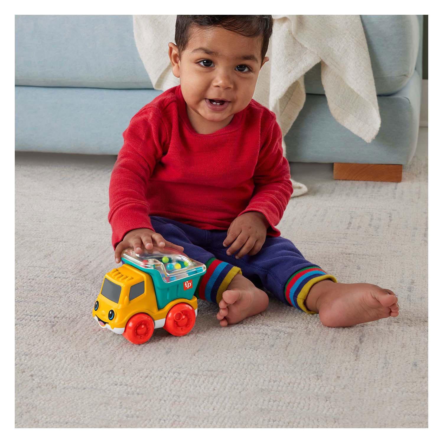 Fisher-Price Duw Voertuig Geel