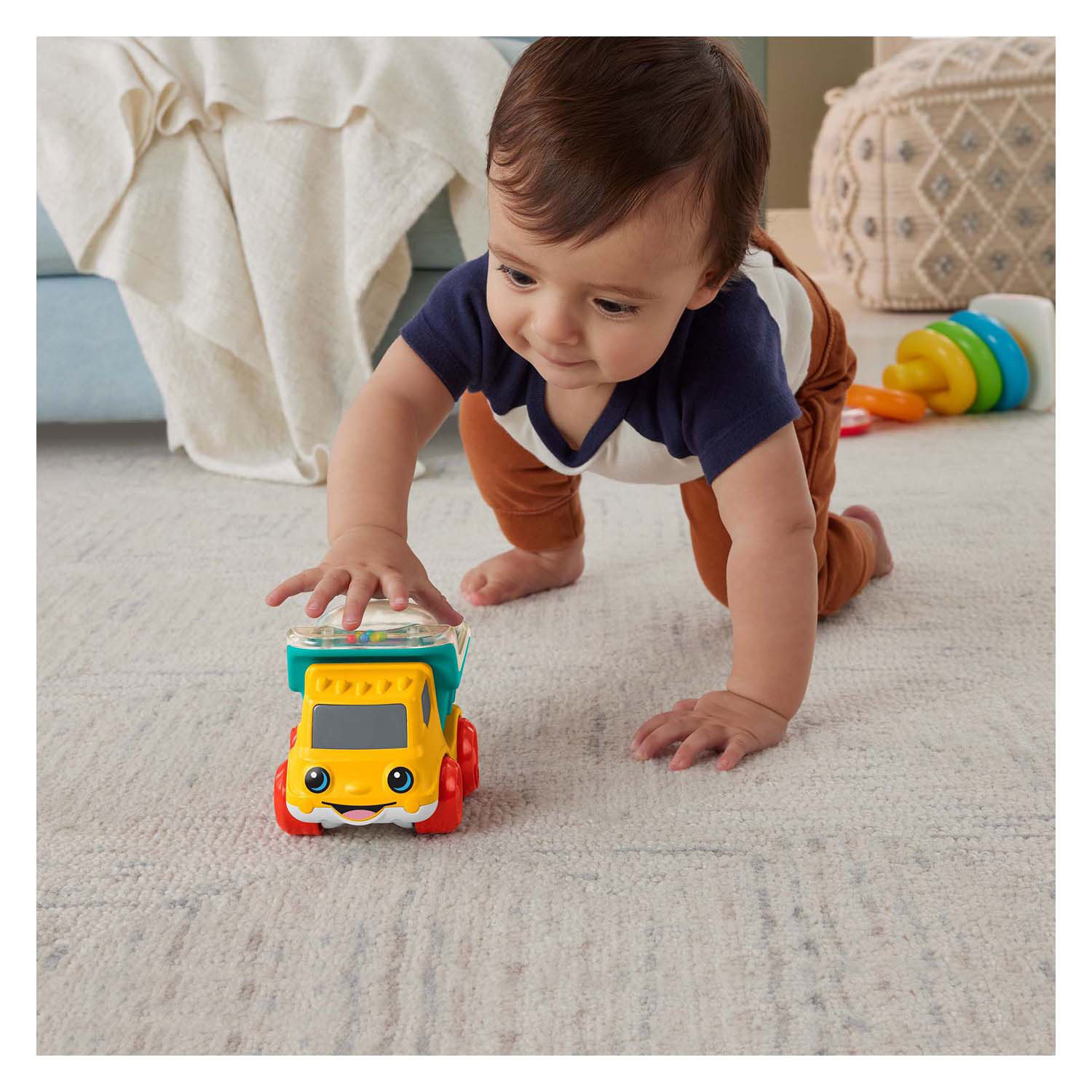 Fisher-Price Duw Voertuig Geel