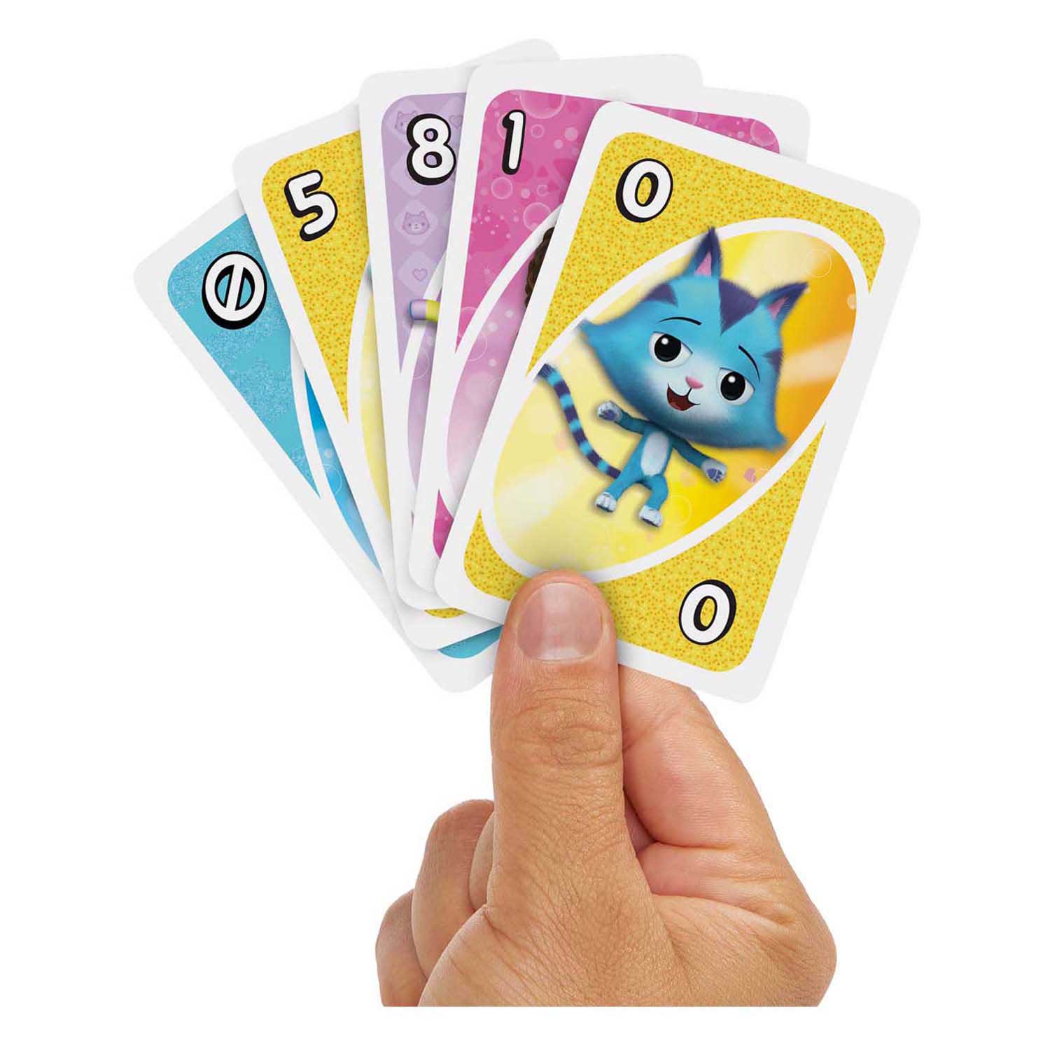 UNO Junior DreamWorks Gabbys Dollhouse Kaartspel UNO Junior DreamWorks Gabbys Dollhouse Kaartspel