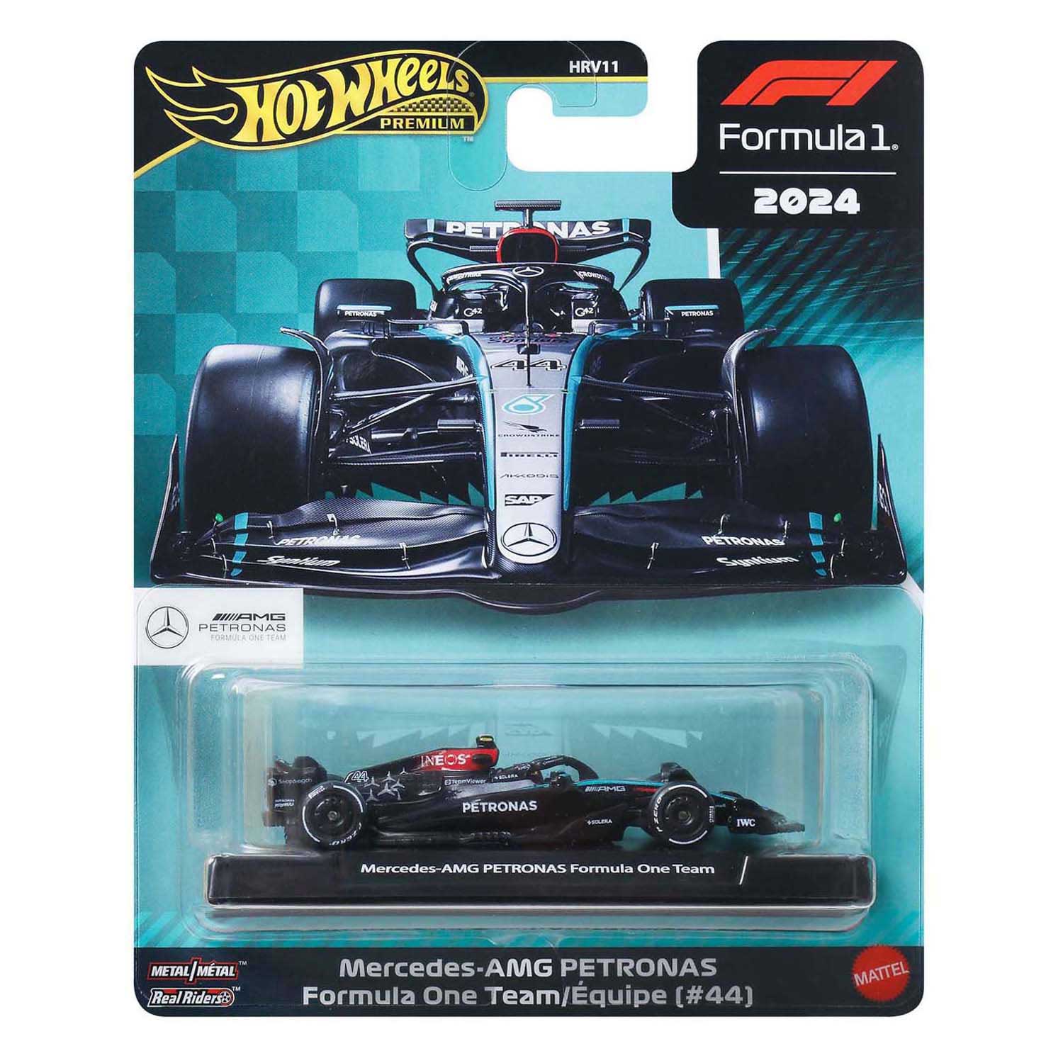 Hot Wheels Lewis Hamilton Mercedes-Benz Formule 1 Raceauto 1:64