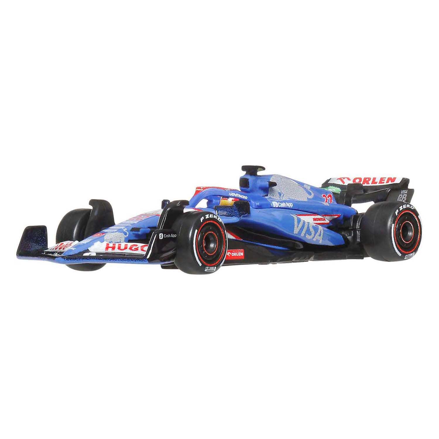 Hot Wheels Daniel Ricciardo VCARB Formule 1 Raceauto 1:64