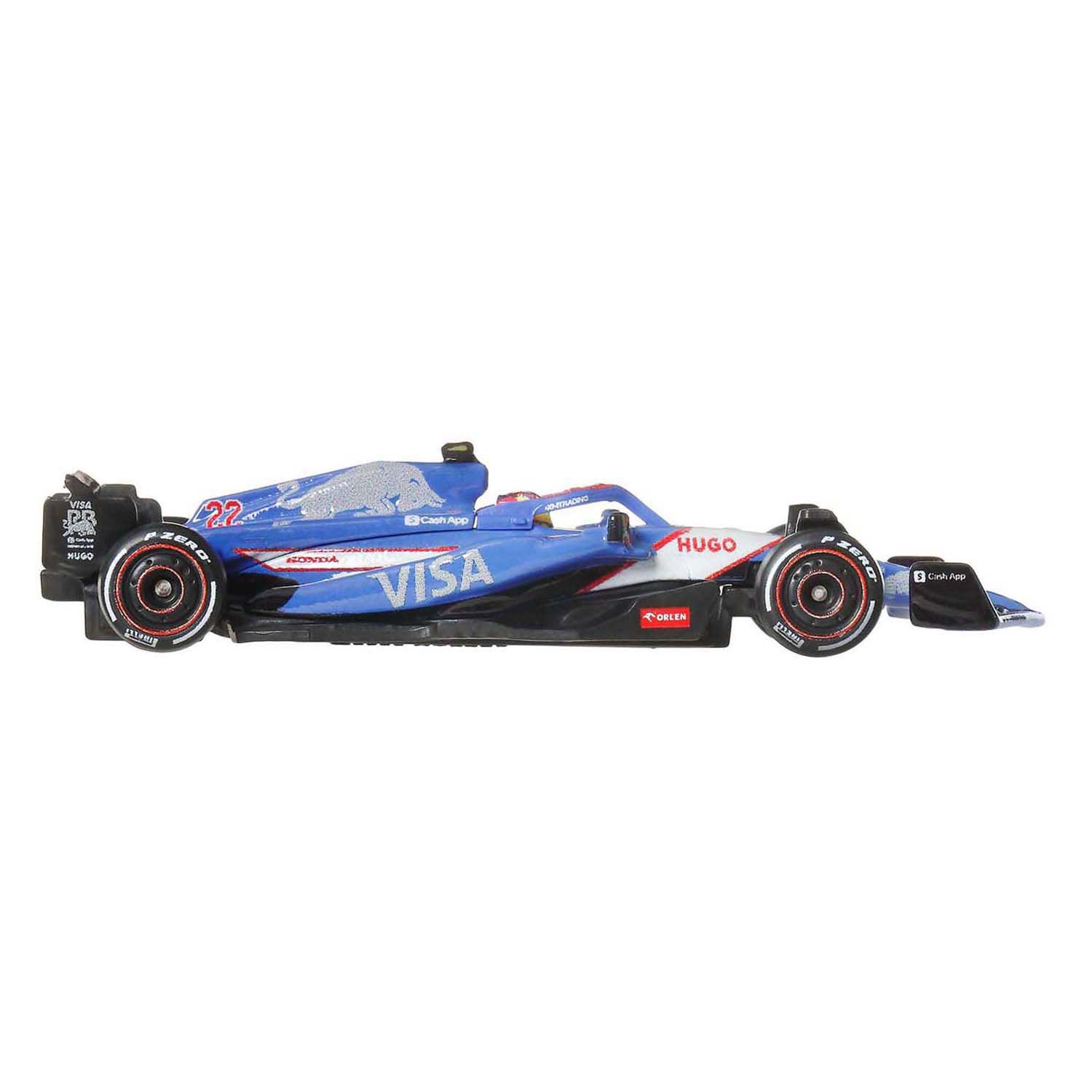 Hot Wheels Daniel Ricciardo VCARB Formule 1 Raceauto 1:64