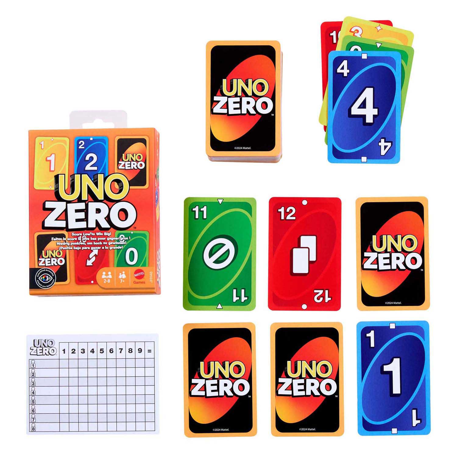 UNO Zero Kaartspel UNO Zero Kaartspel