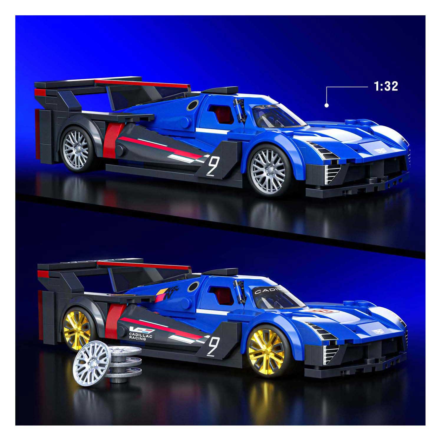 Hot Wheels Speed Series Cadillac 1:32