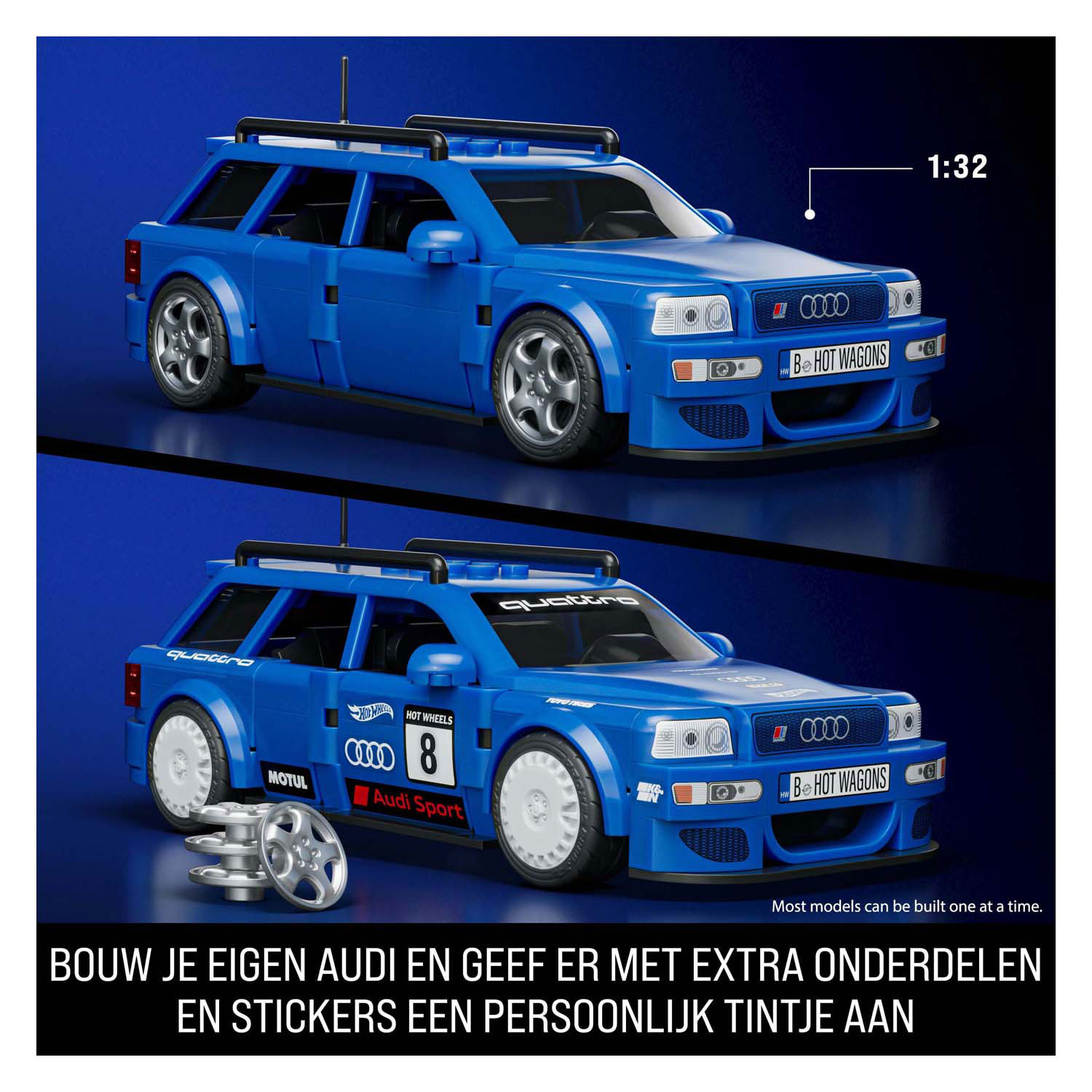 Hot Wheels Speed Series Audi 1:32