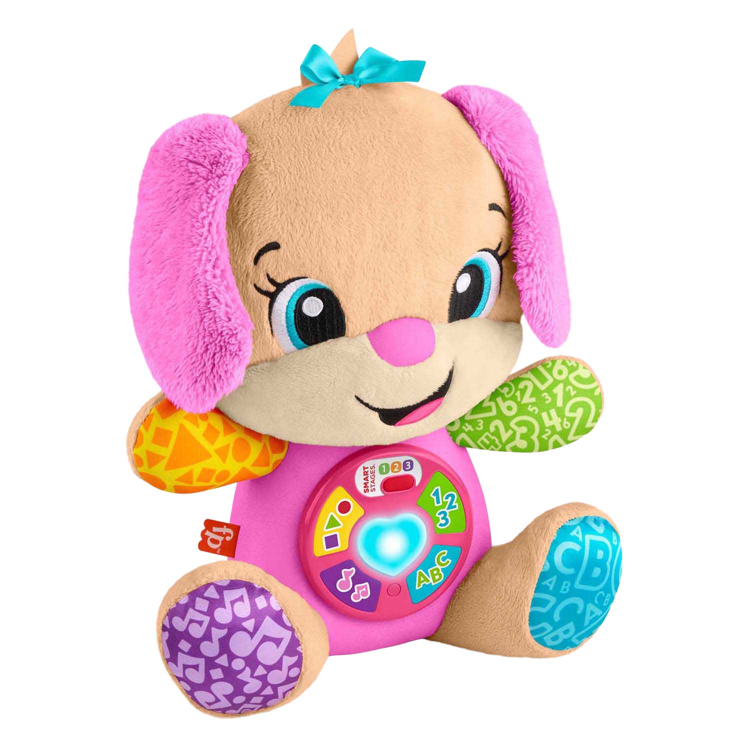 Fisher Price Zusje Puppy Knuffel met Geluid Fisher Price Zusje Puppy Knuffel met Geluid