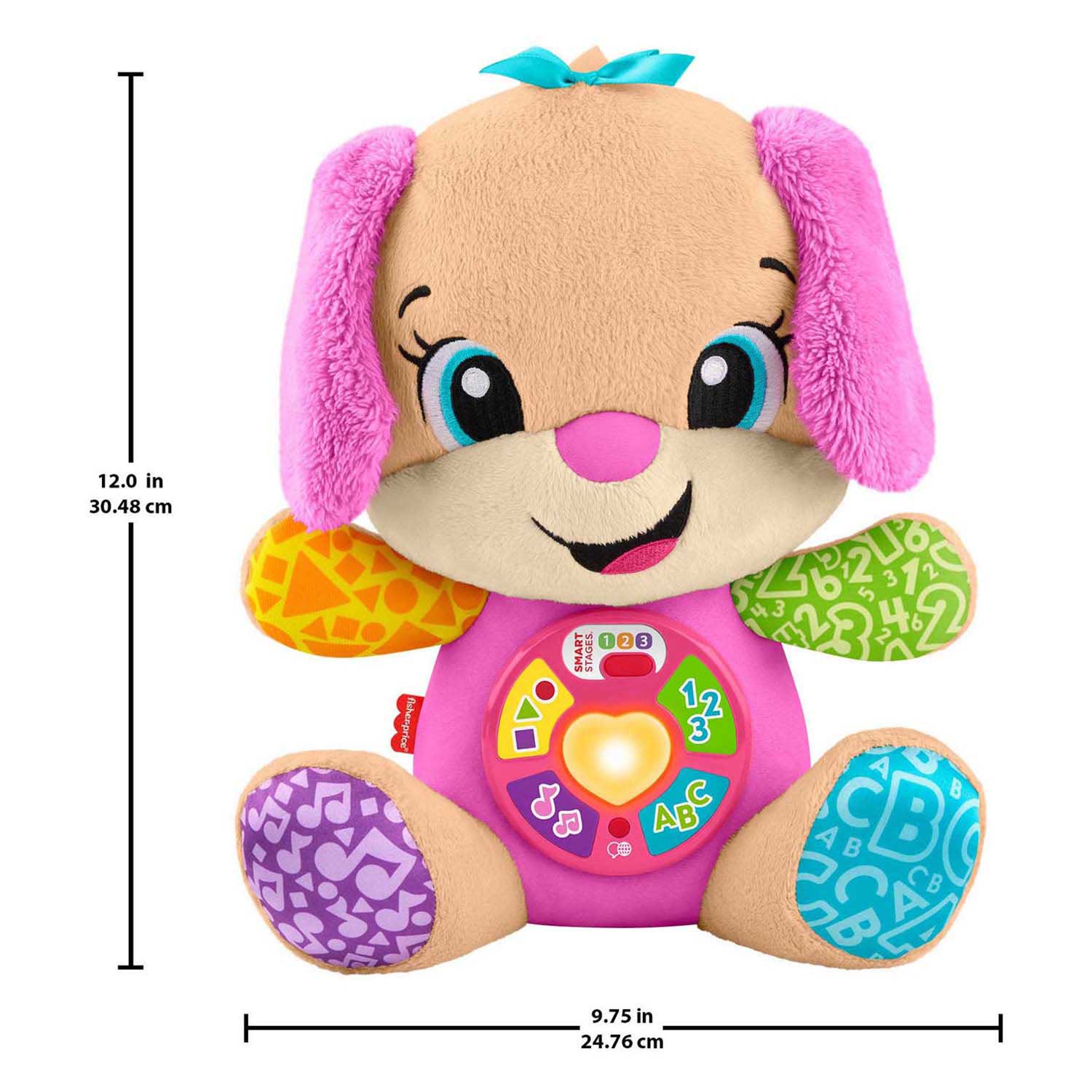 Fisher Price Zusje Puppy Knuffel met Geluid Fisher Price Zusje Puppy Knuffel met Geluid