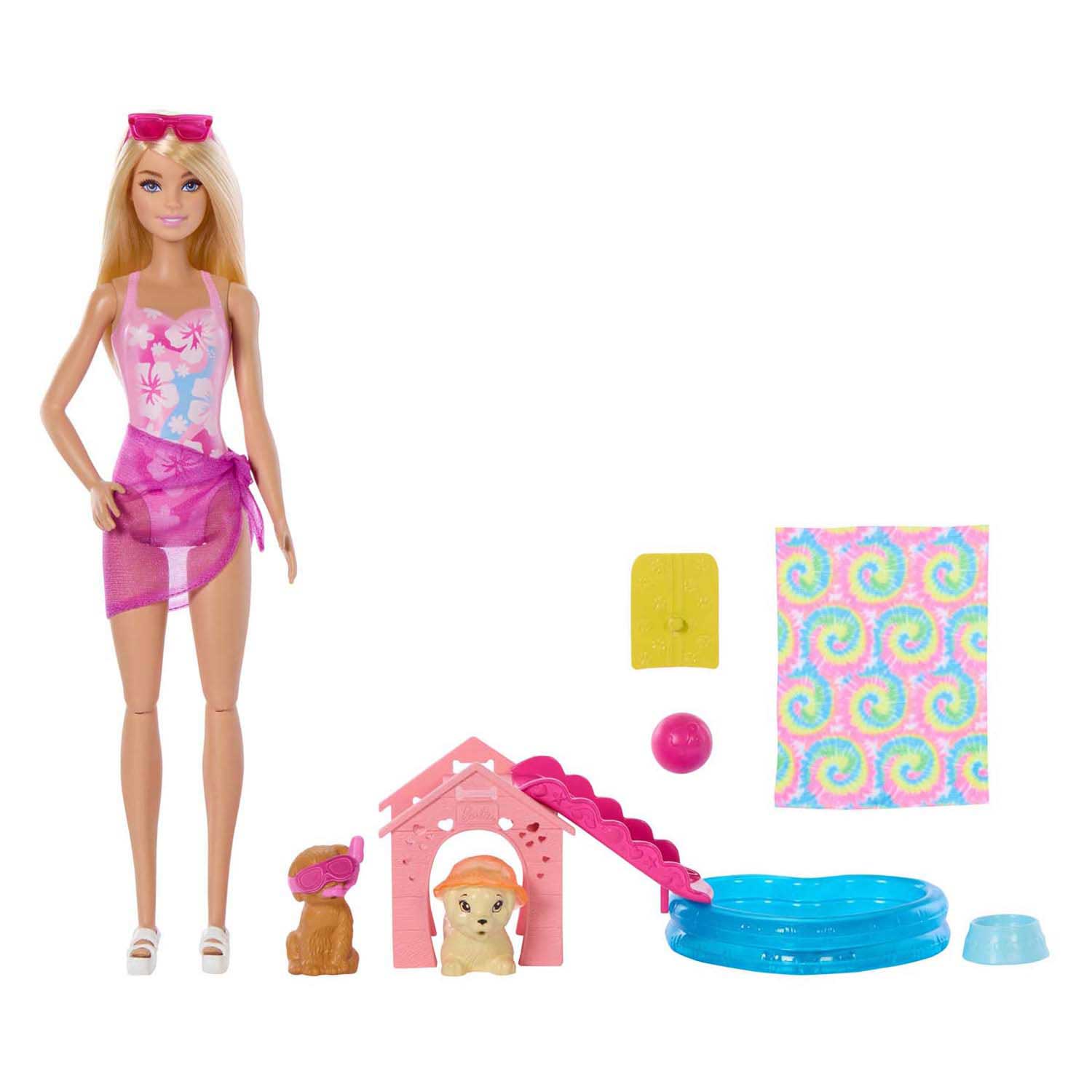 Barbie Zwemfeest Pop Speelset