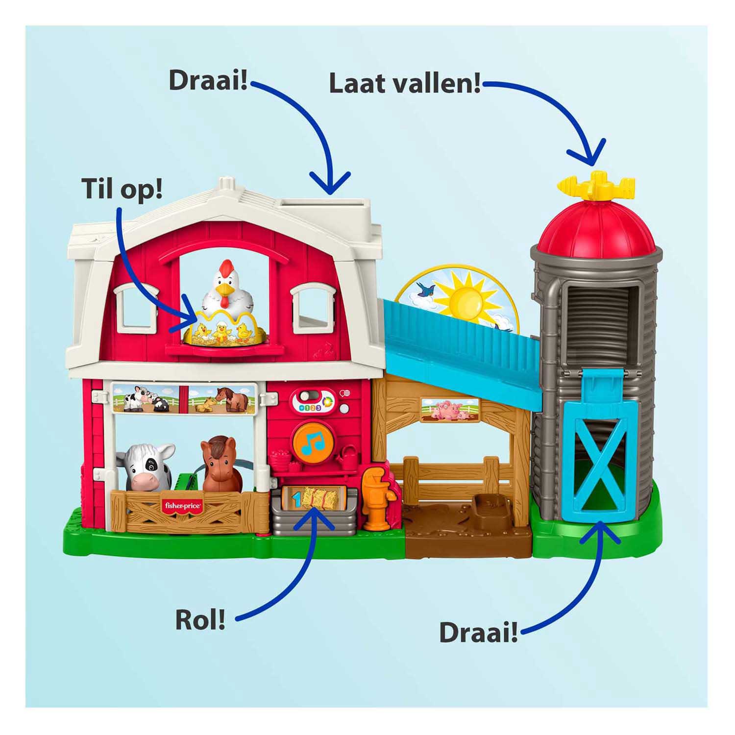 Fisher Price Little People Tierpflege-Bauernhof Fisher Price Little People Tierpflege-Bauernhof