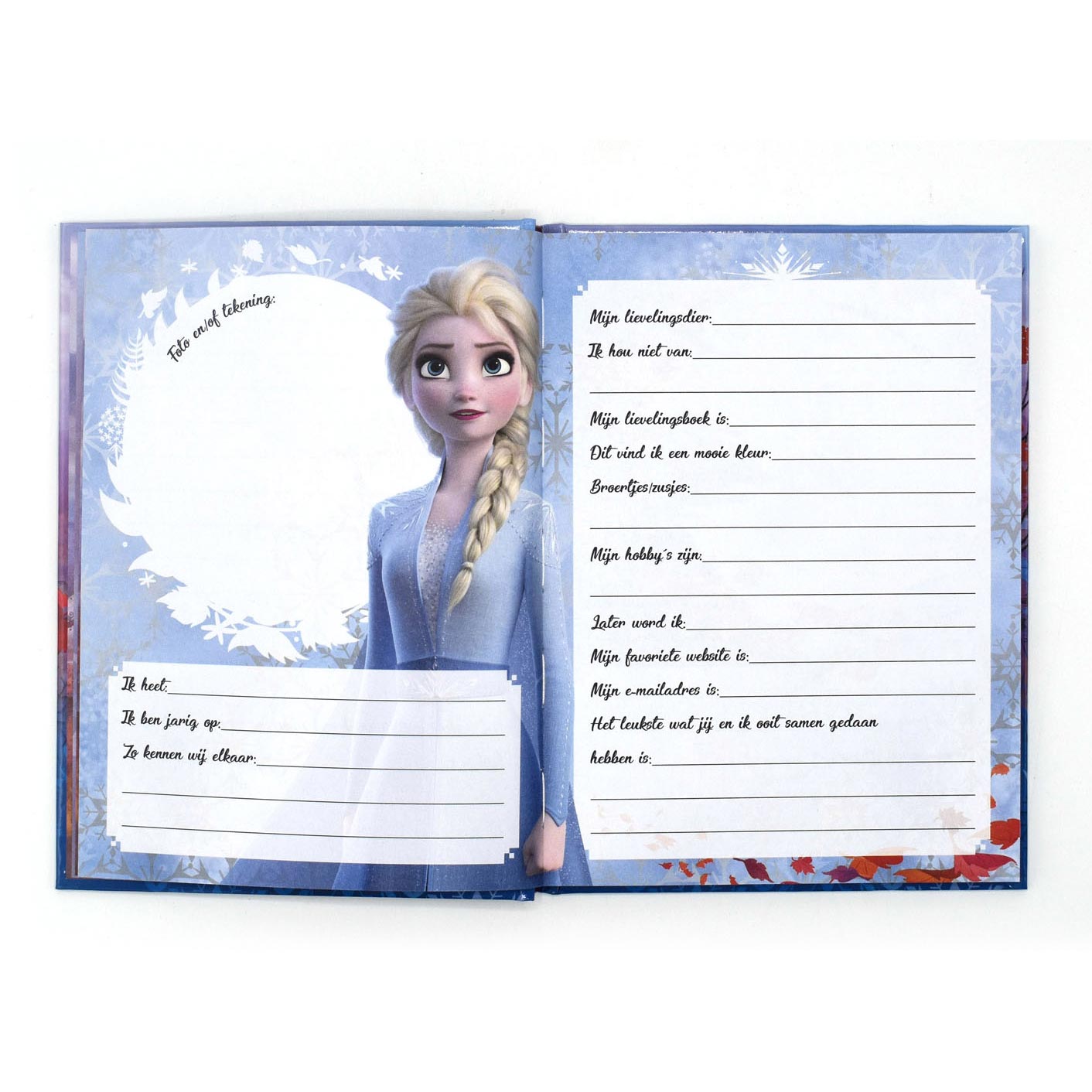 Vriendenboek Frozen 2