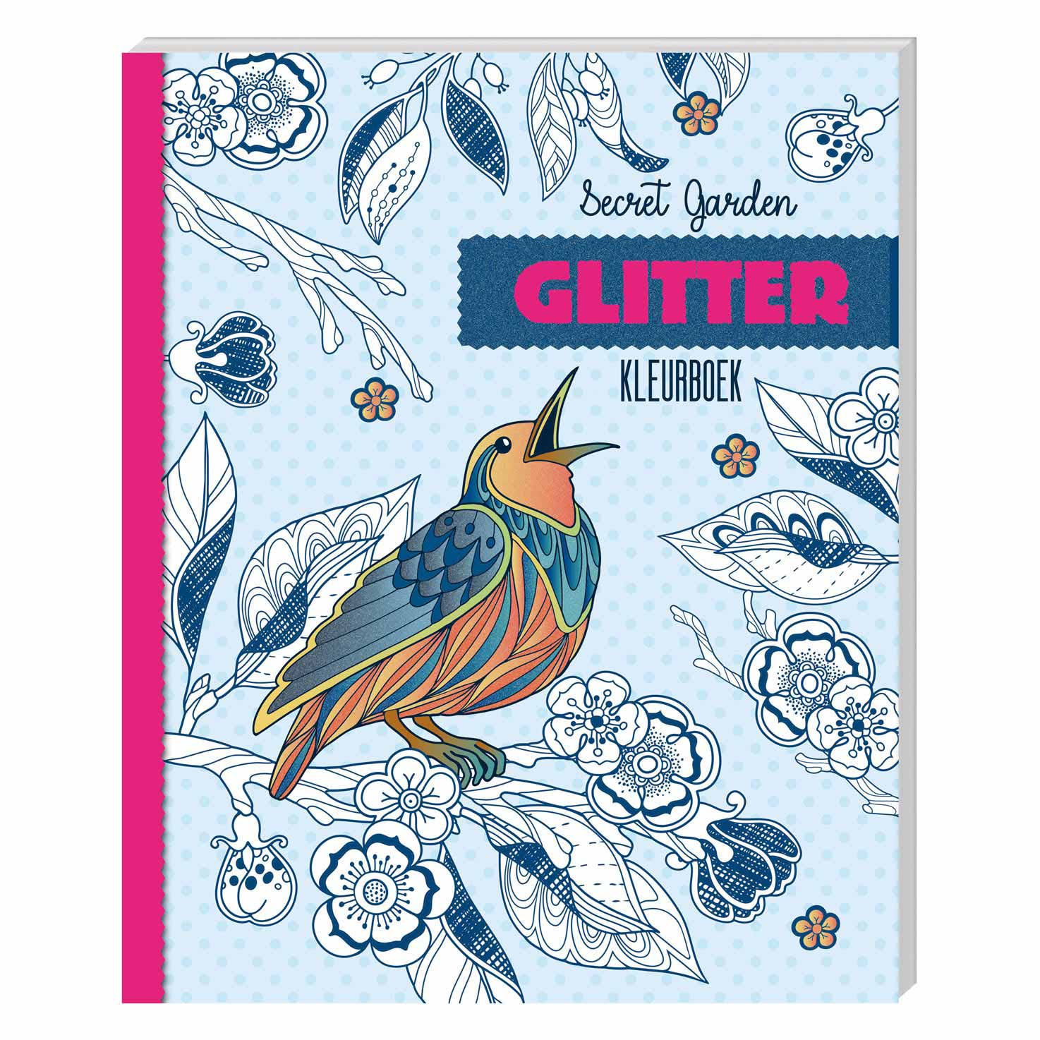 Glitter Kleurboek - Secret Garden