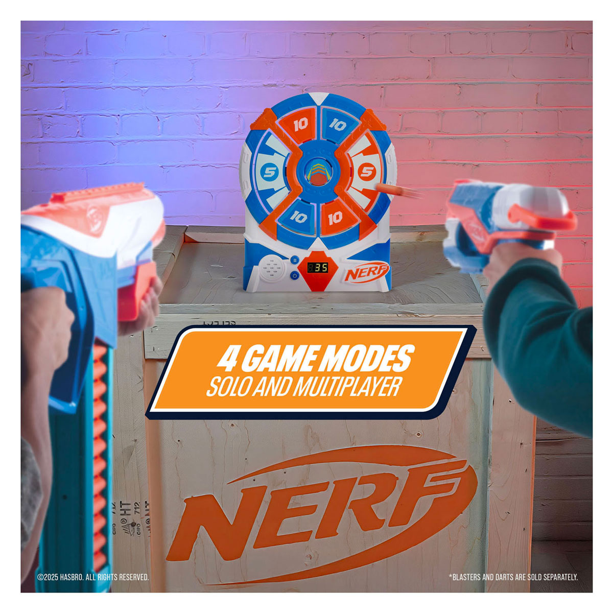 Nerf Bullseye Electronic Target Core Bewegend Schietdoel
