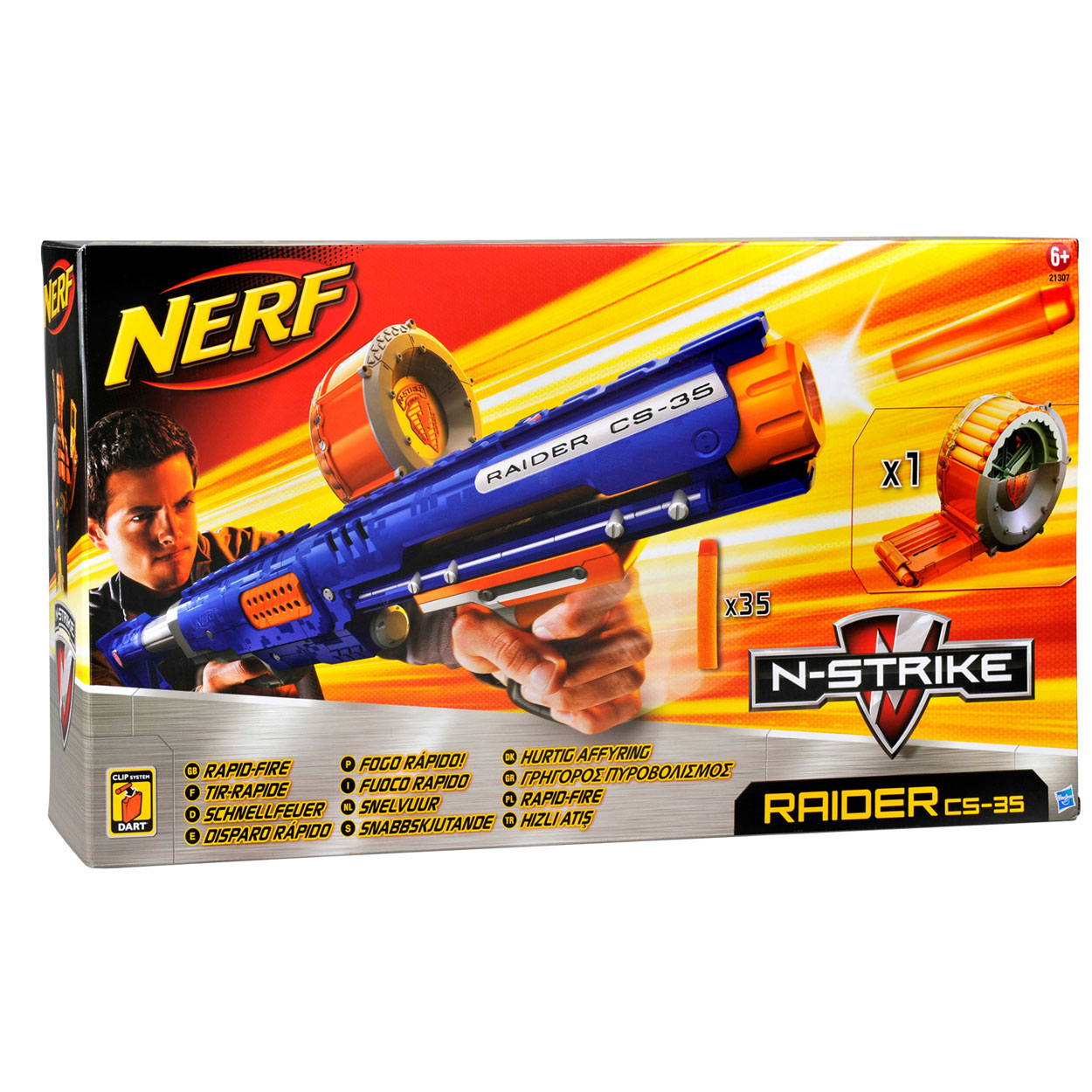 Nerf Raider Rapid CS - 35 online kopen | Lobbes.nl