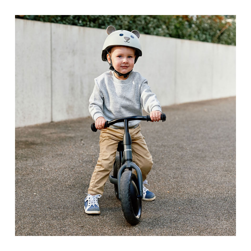 HUDORA Kinderhelm Beary Mokka - Maat 44-47