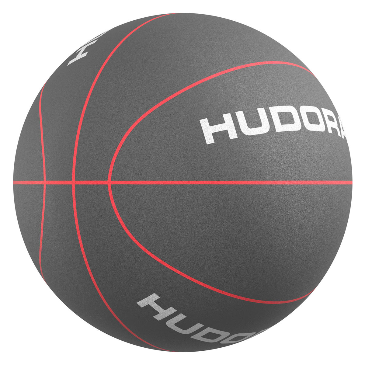HUDORA Stille Basketbal Grijs - Maat 7 24cm