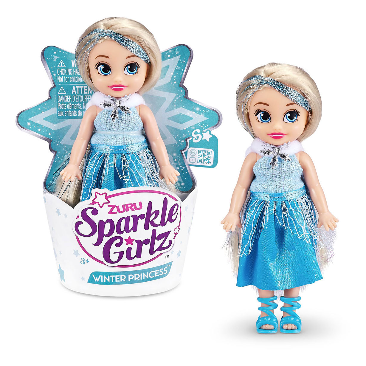 Sparkle Girlz Winter Prinses Cupcake