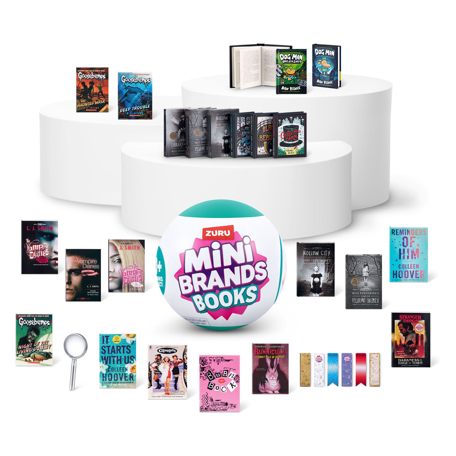 ZURU Mini Brands Books - Mini livres en boule surprise