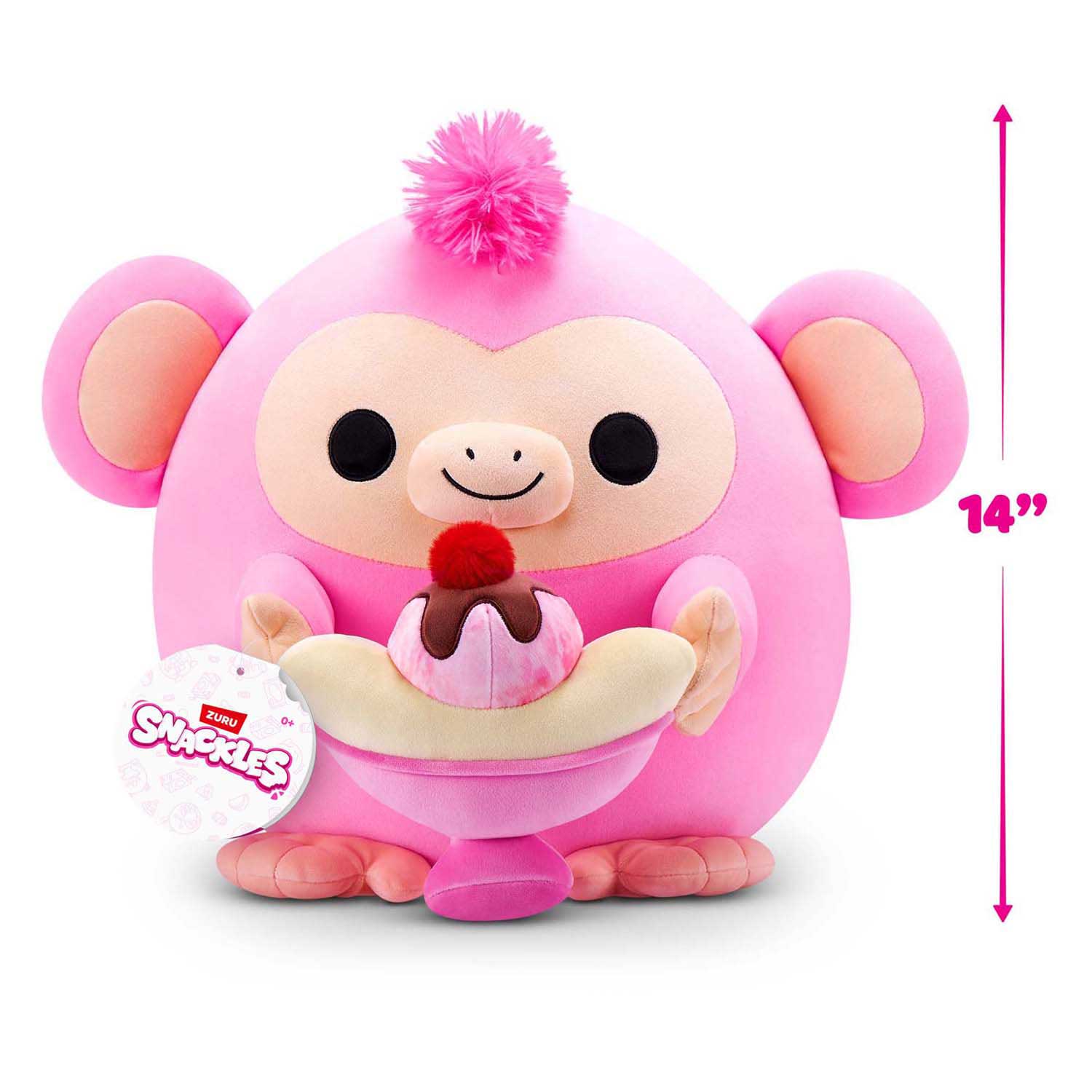 ZURU Snackles Core Ellie Knuffel - 30cm