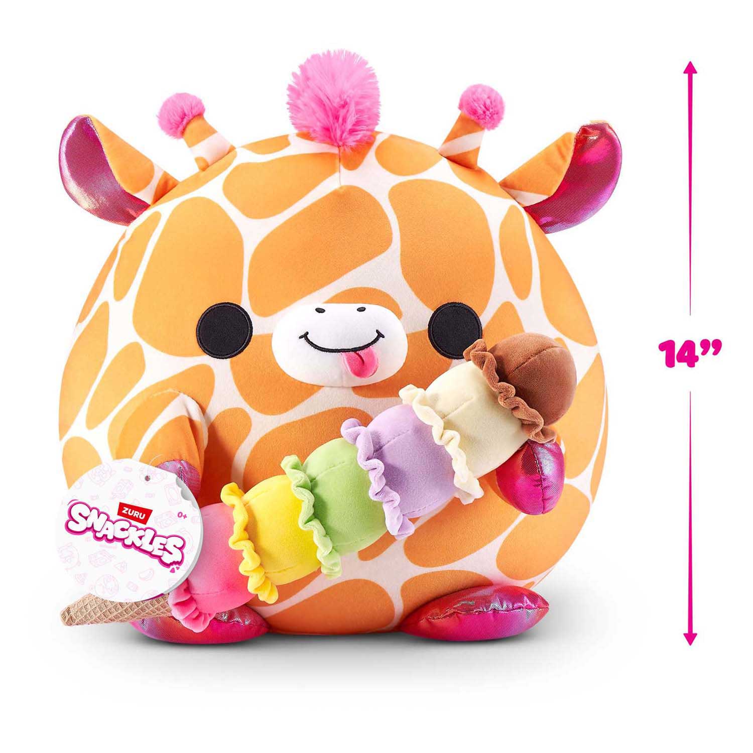 ZURU Snackles Core Lola Knuffel - 30cm
