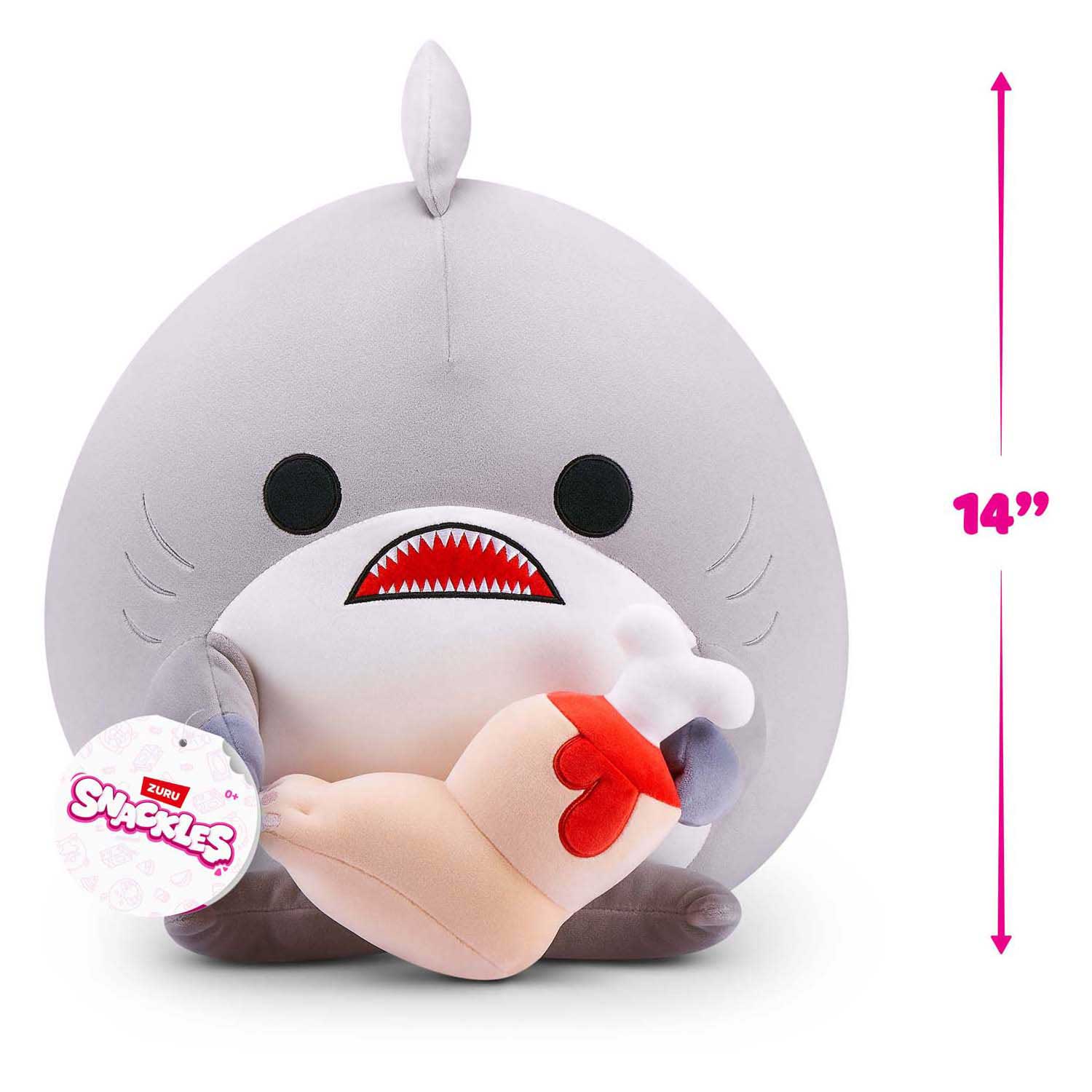 ZURU Snackles Core Finn Peluche - 30 cm