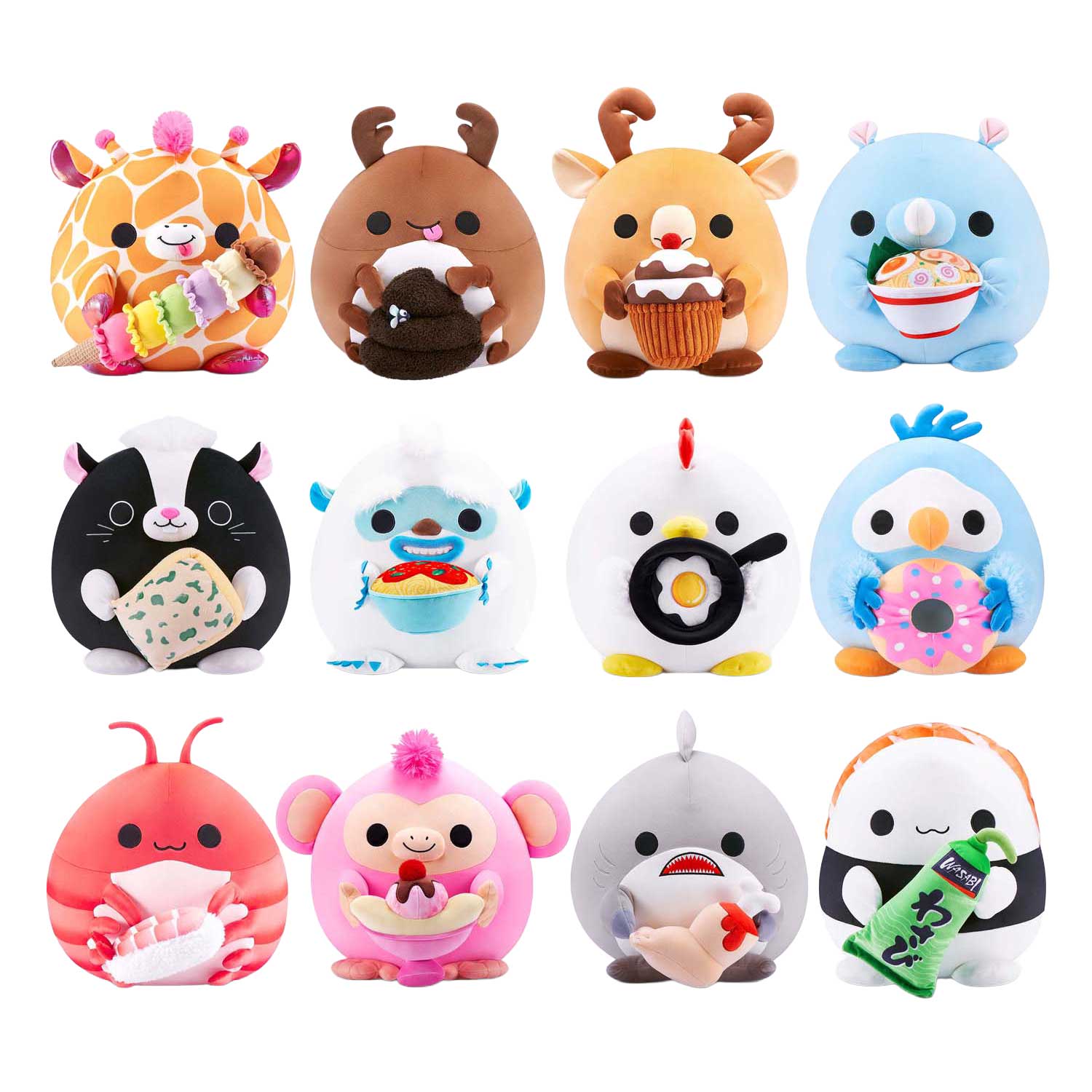 ZURU Snackles Core - Knuffel, 30cm