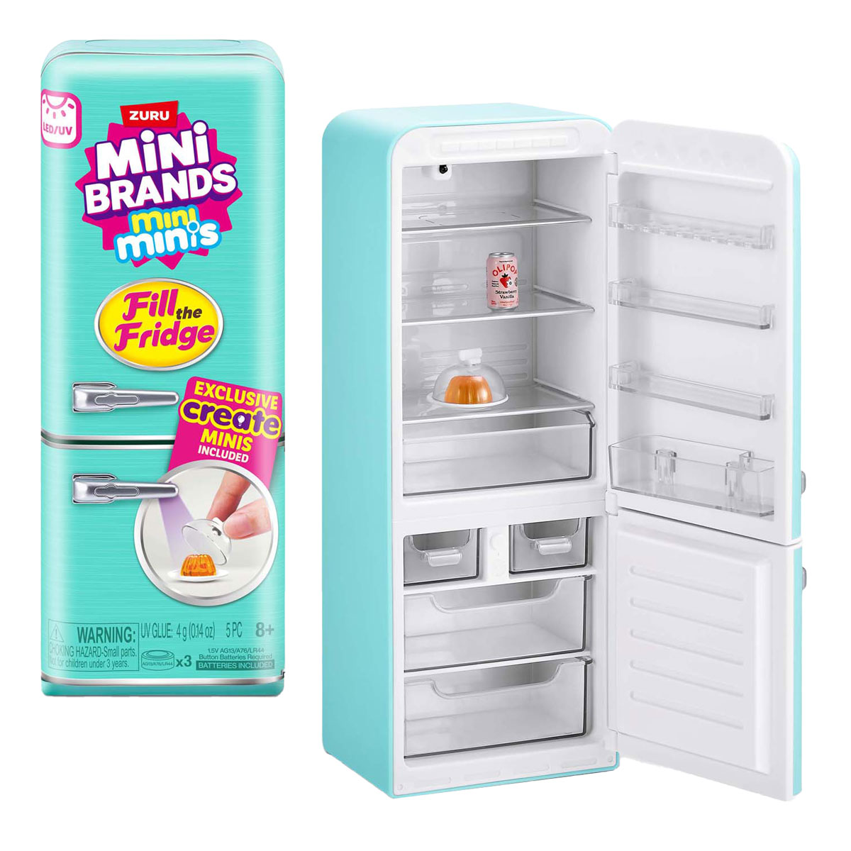 ZURU Mini Brands Fill the Fridge Speelset - Verrassingsbal