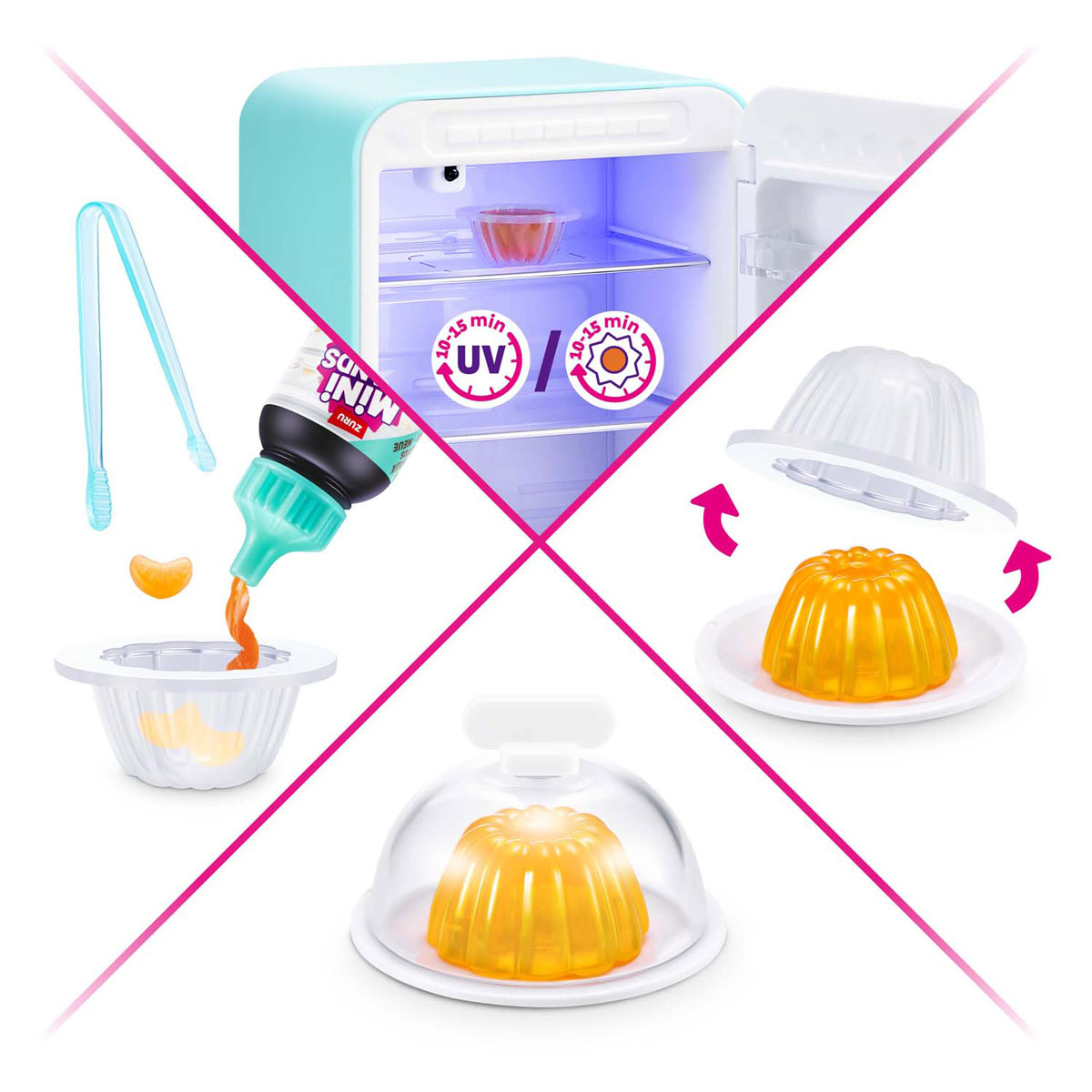 ZURU Mini Brands Fill the Fridge Speelset - Verrassingsbal