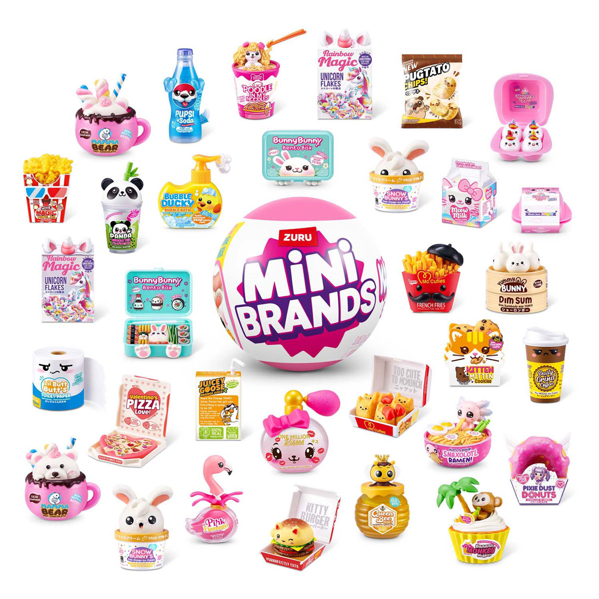 ZURU Mini Brands Kawaii Mini Brands in Verrassingsbal