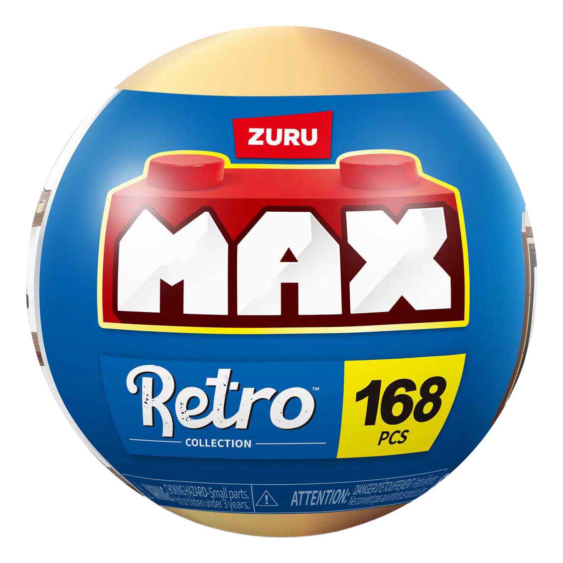 ZURU Max Premium Retro TV Bouwset in Verrassingsbal - 168dlg.