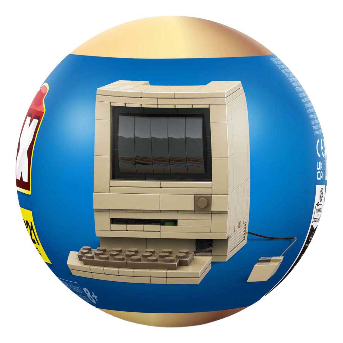 ZURU Max Premium Retro Computer Bouwset in Verrassingsbal - 221dlg.