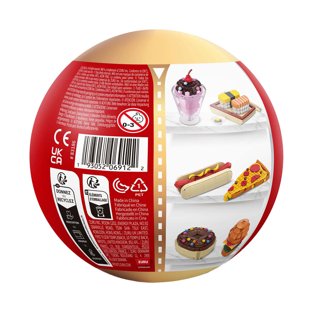 ZURU Max Premium Snack Capsule - Bouwspeelset in Verrassingsbal