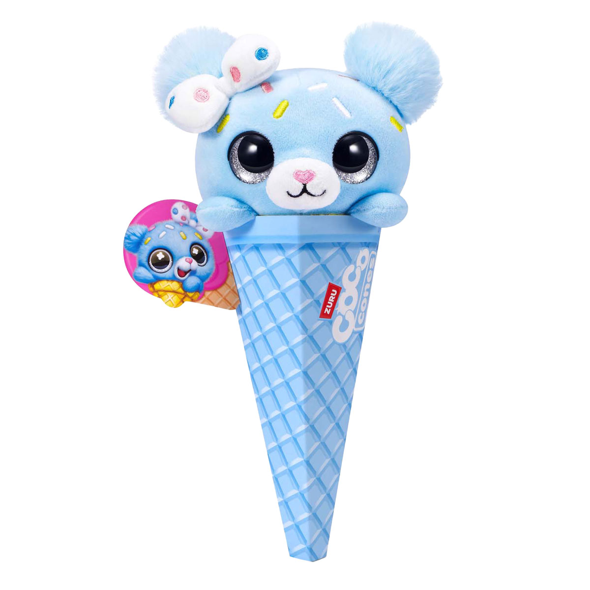 ZURU Coco Cones Sweet - Knuffel Ijsje