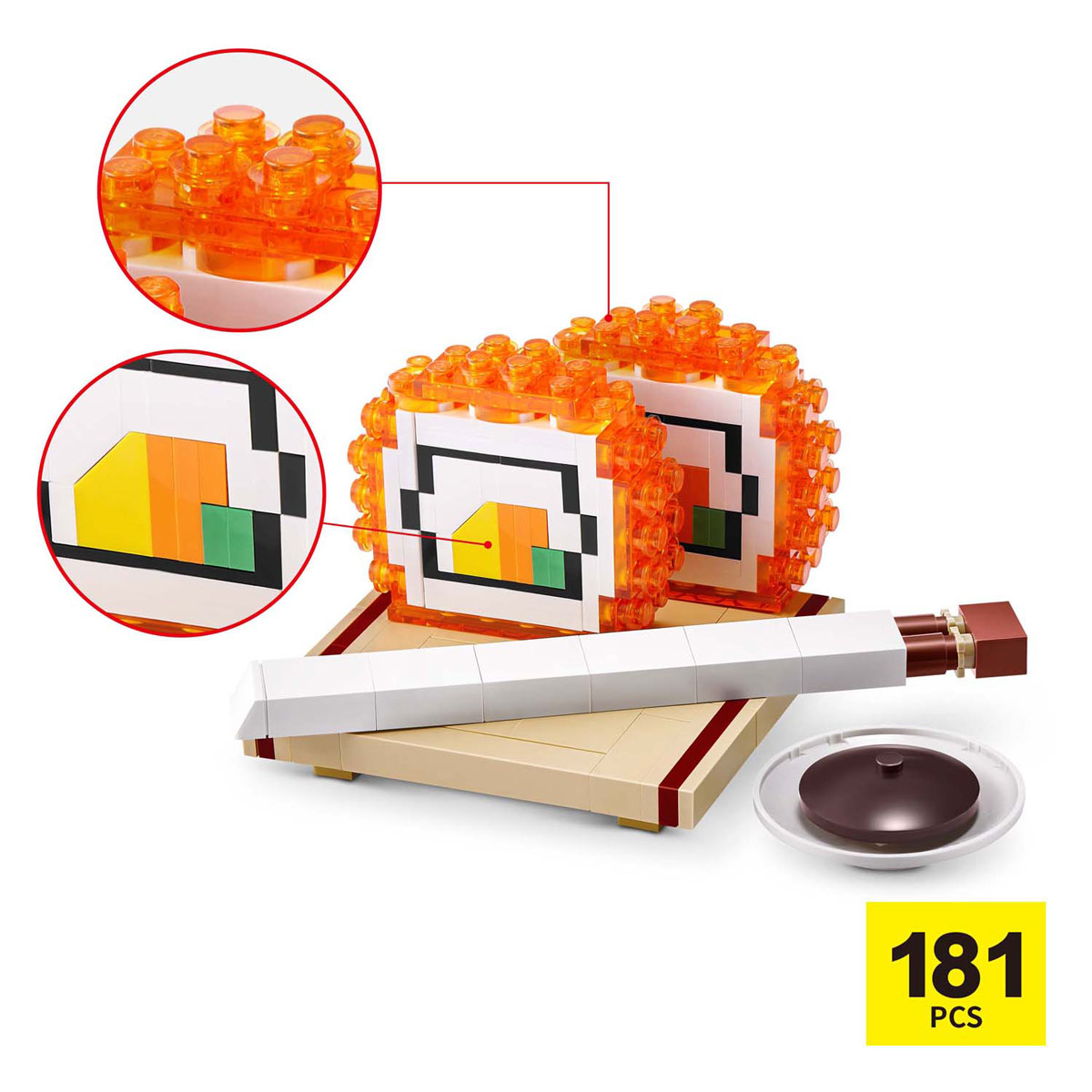 ZURU Max Premium Sushi - Bouwspeelset in Verrassingsbal