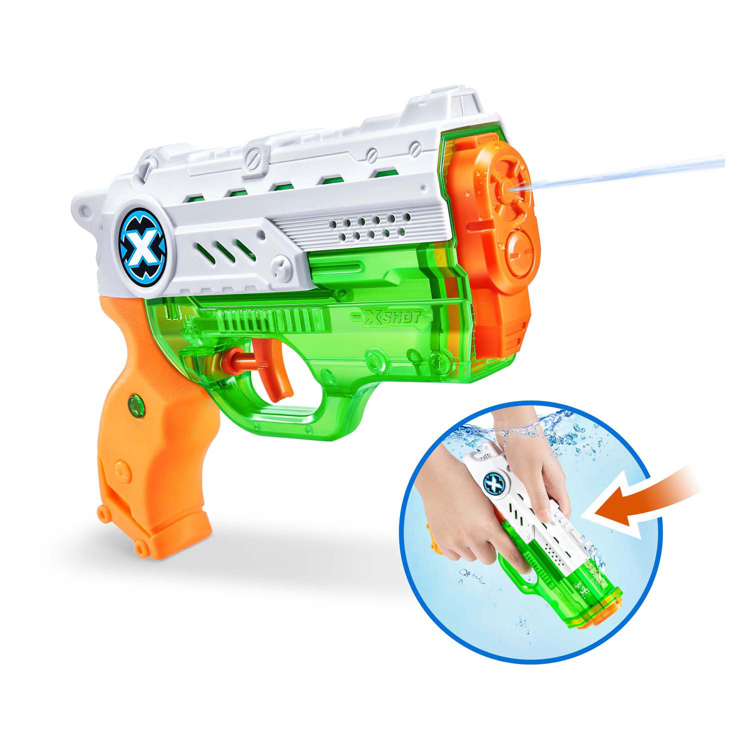 Pistolet à eau Zuru X-Shot Fast Fill Nano Blaster