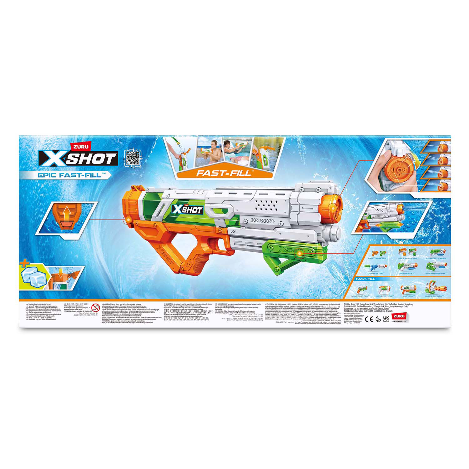 Zuru X-Shot Fast Fill Large Blaster Waterpistool