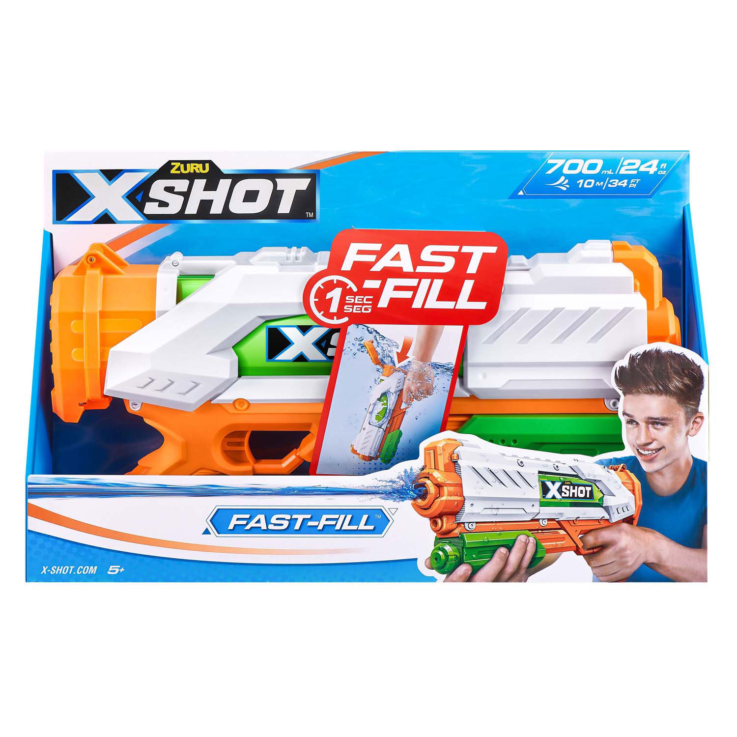 Zuru X-Shot Fast Fill Medium Blaster Waterpistool