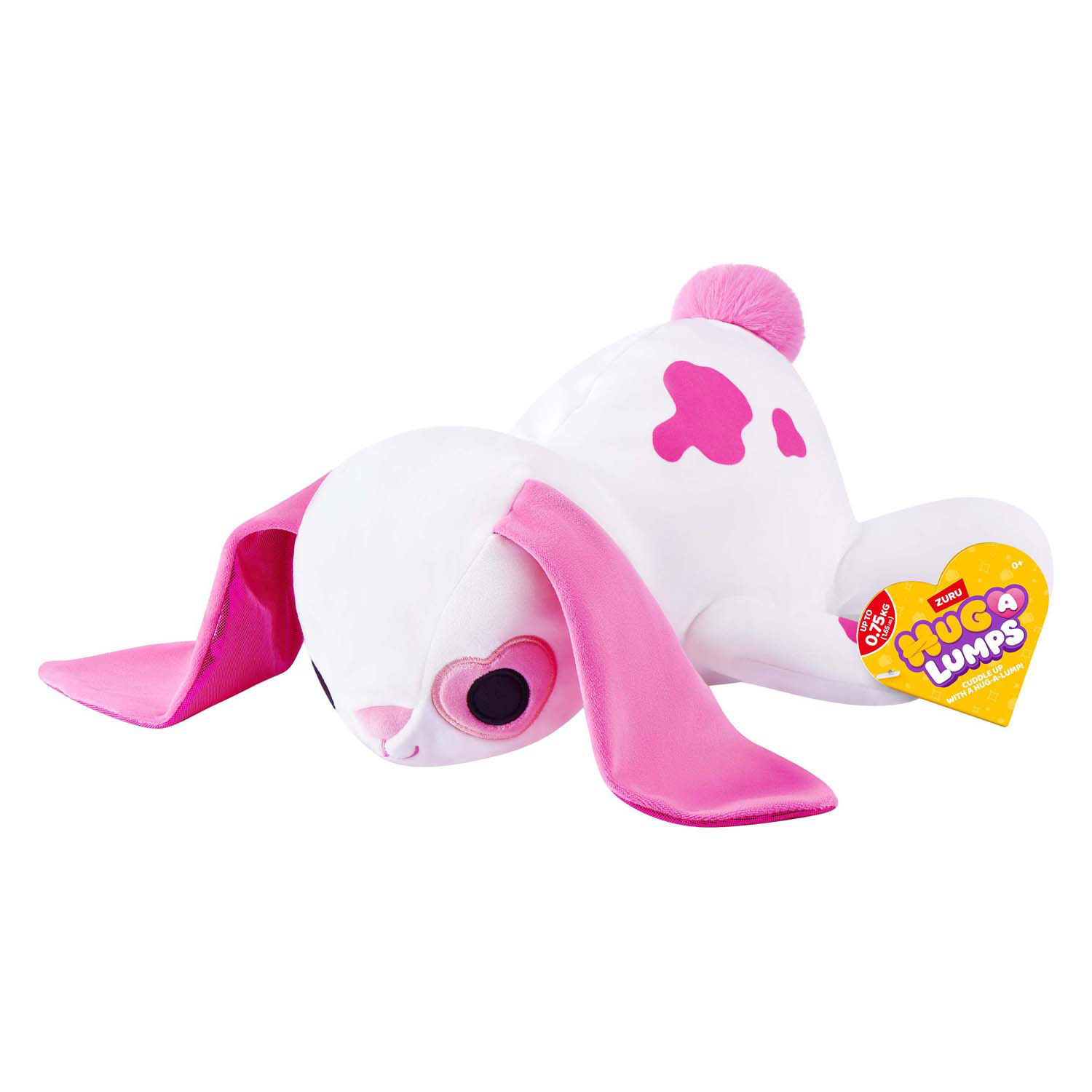 Peluche lapin à longues oreilles Hug A Lumps, 35 cm