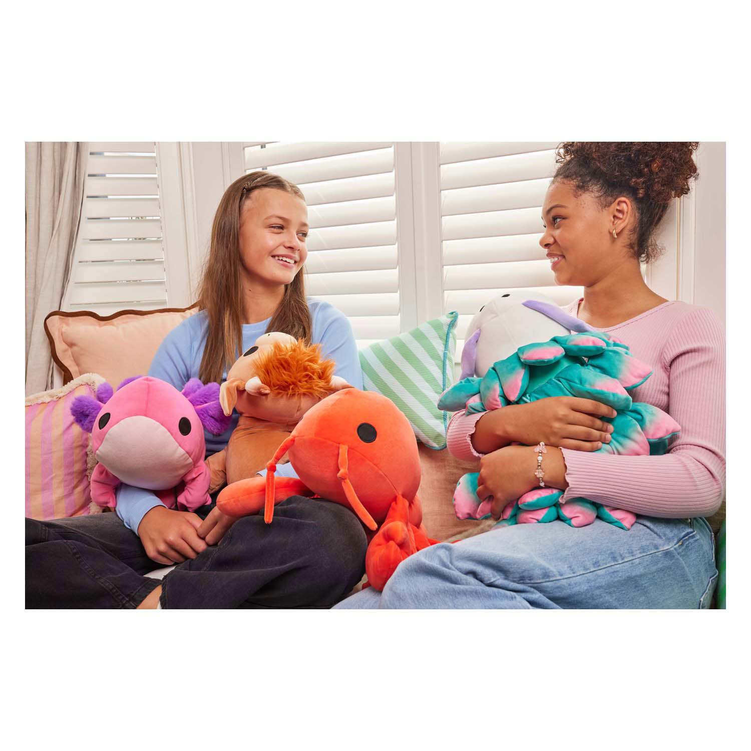 Peluche Escargot de Mer Moyen Câlin