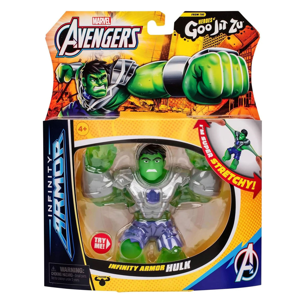 Goo Jit Zu Marvel Hulk Speelfiguur