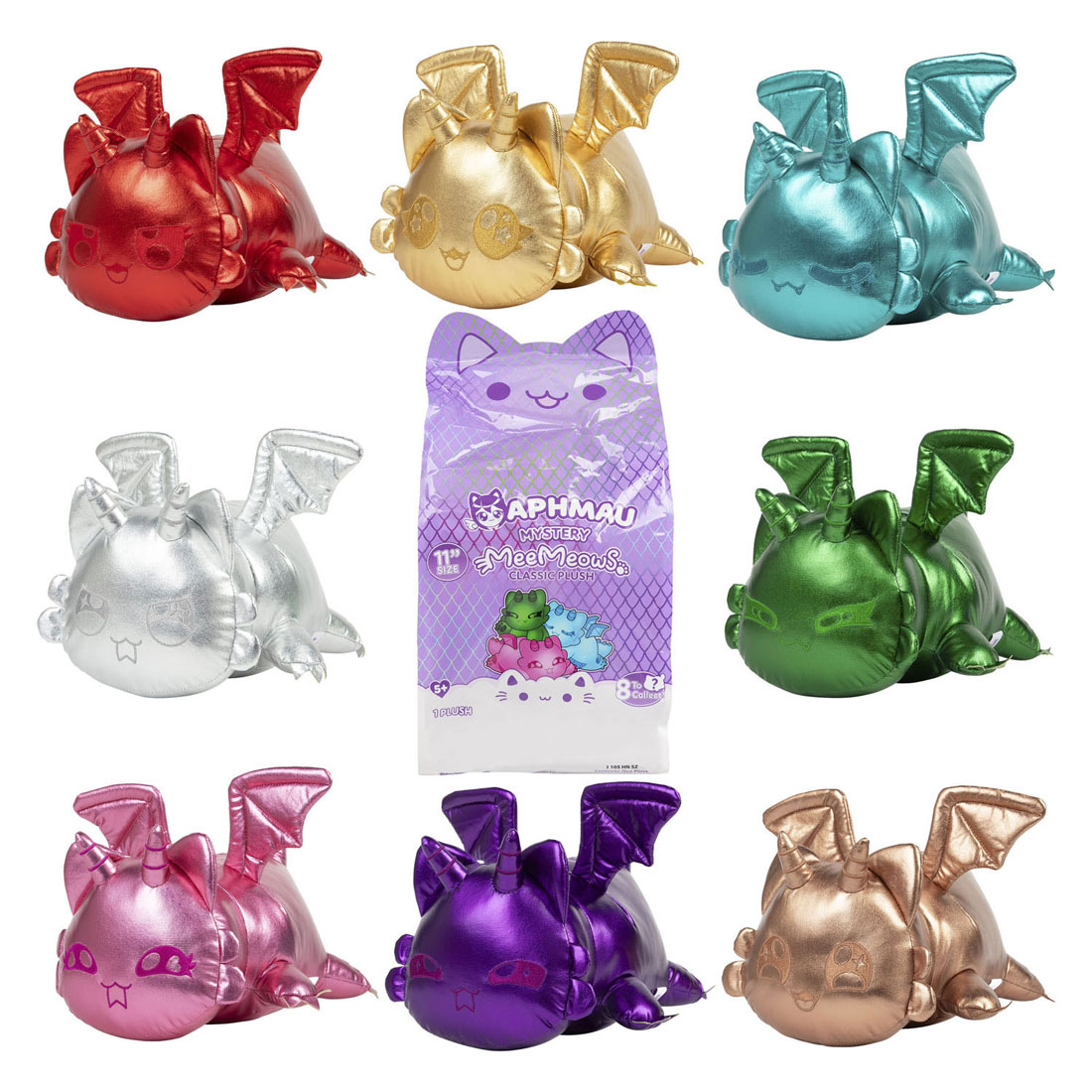 Aphmau Classic Mystery Dragons Pluche Knuffel - 27cm
