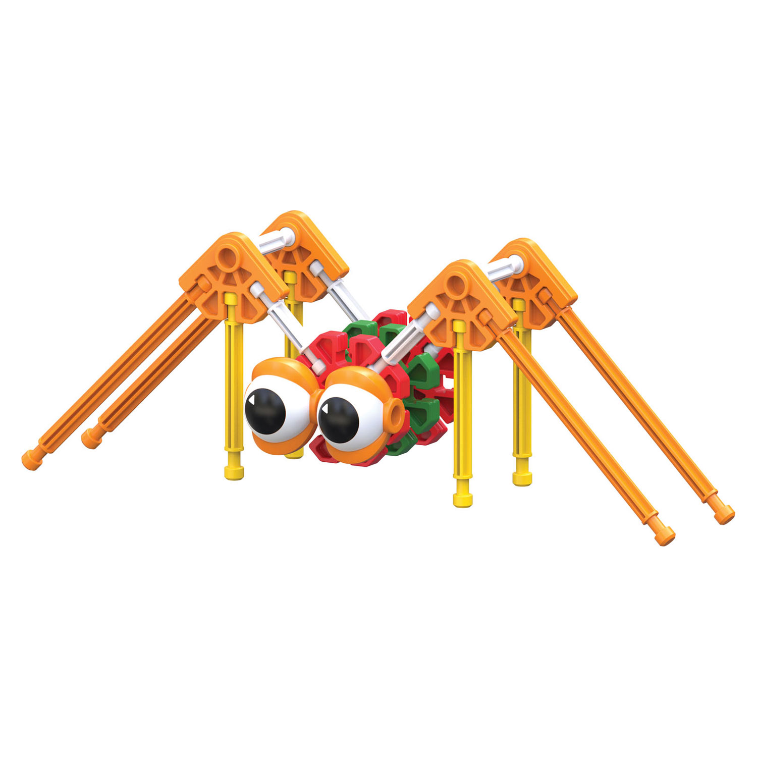 Ensemble de groupe Kid K'Nex dans une boîte de rangement, 131 pièces.