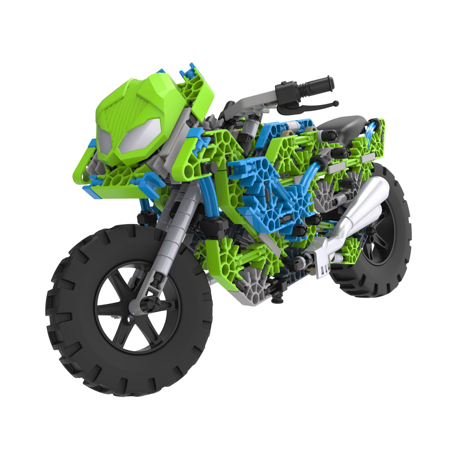 Ensemble de construction de moto K'Nex Mega, 456 pièces.