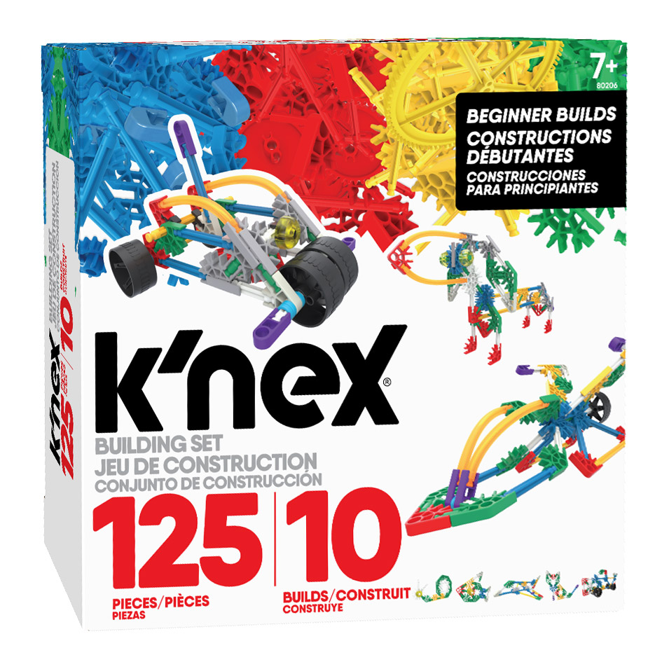 K'Nex Construction Set 10 modèles, 125 pièces.
