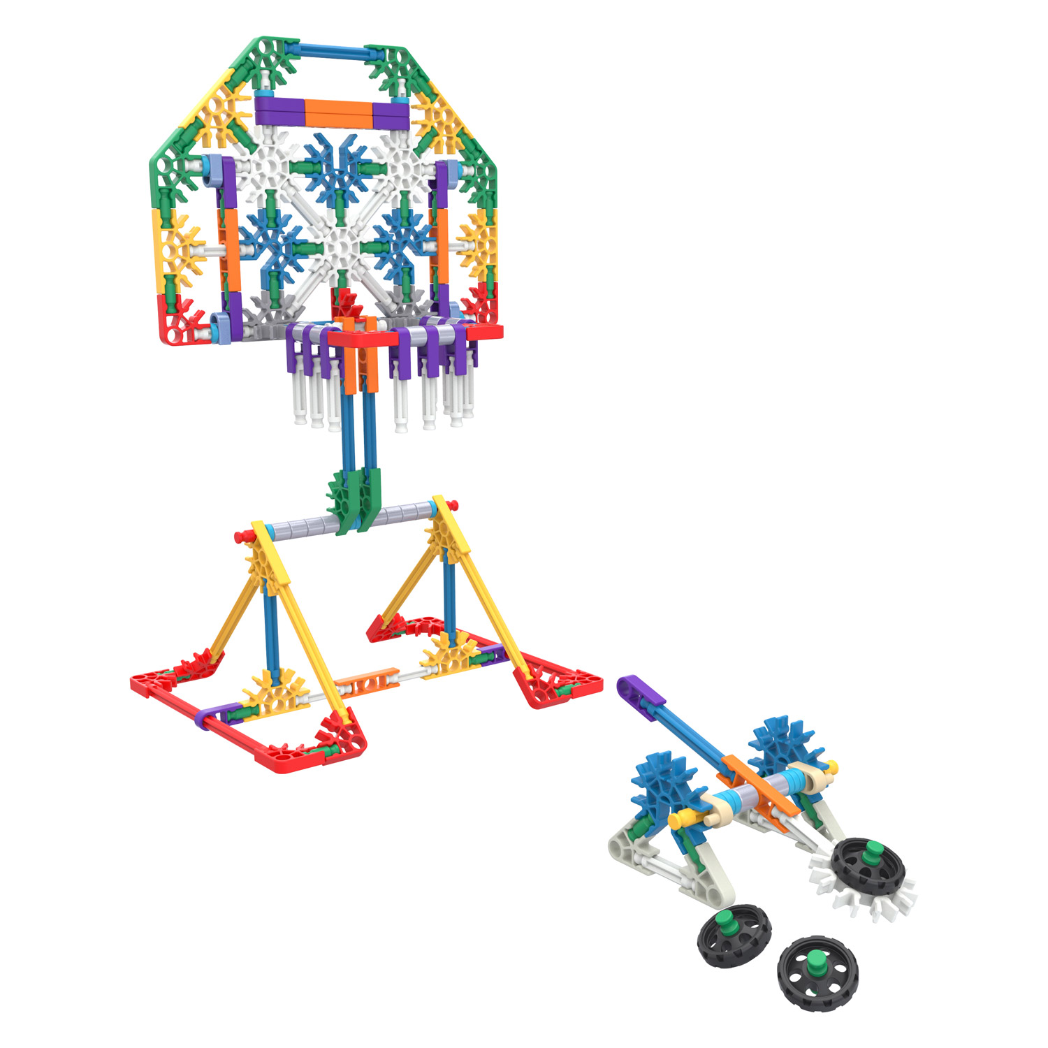 K'Nex Baukasten motorisiert 25 Modelle, 325tlg.