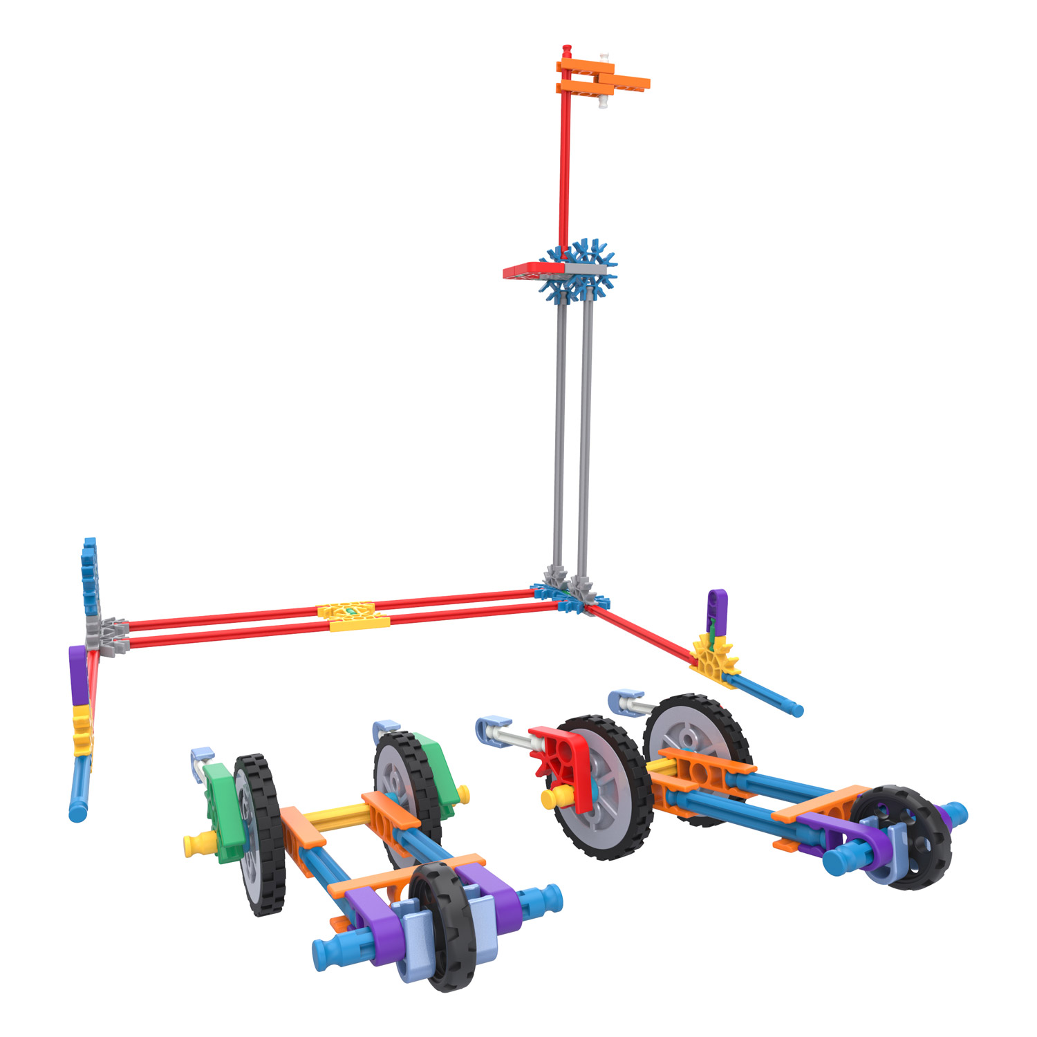 K'Nex Baukasten motorisiert 25 Modelle, 325tlg.